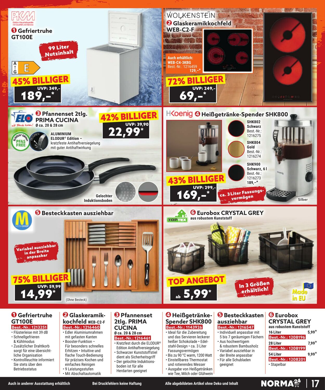 Prospekt Norma 27.10.2025 - 01.11.2025