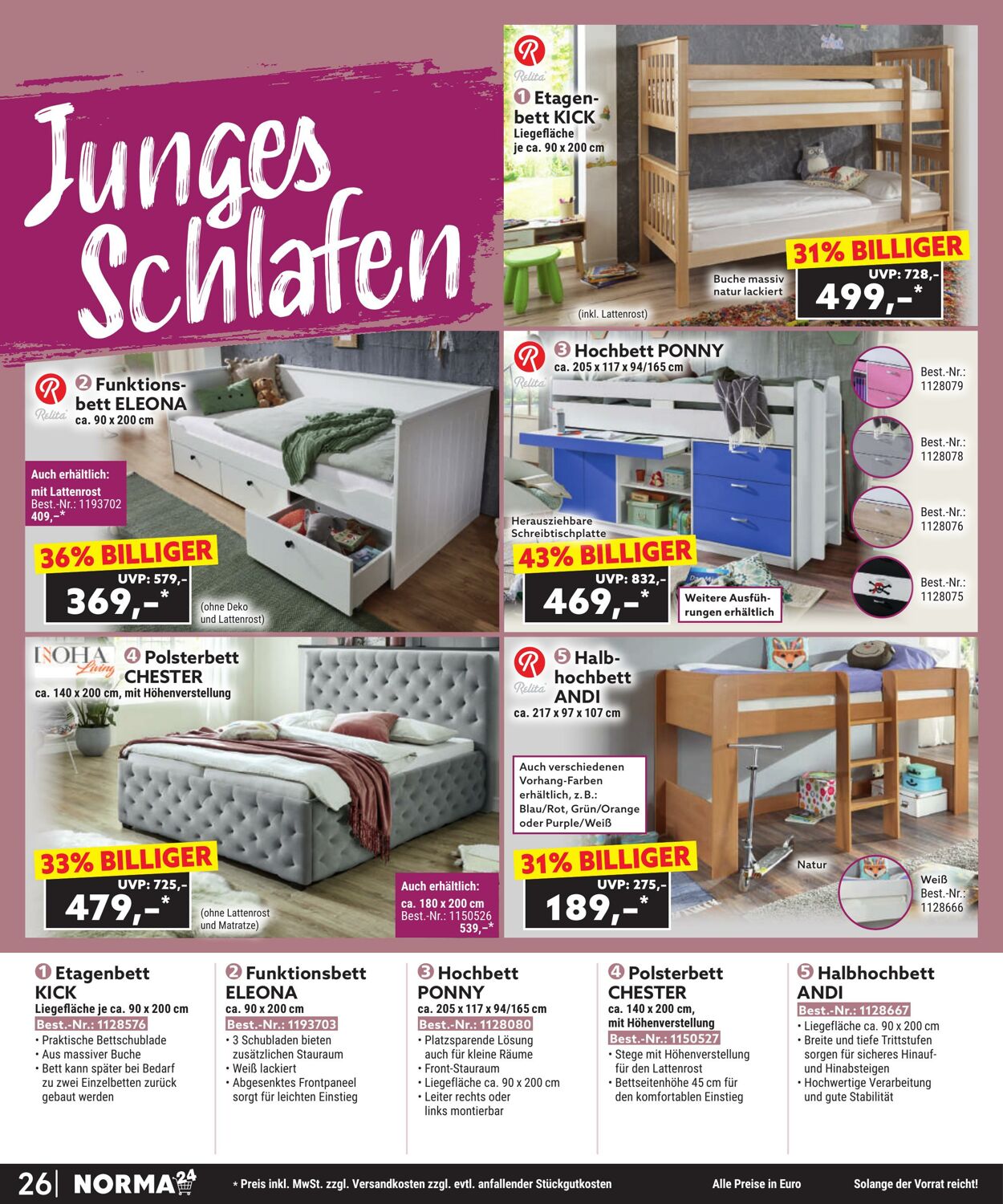 Prospekt Norma 27.10.2025 - 01.11.2025