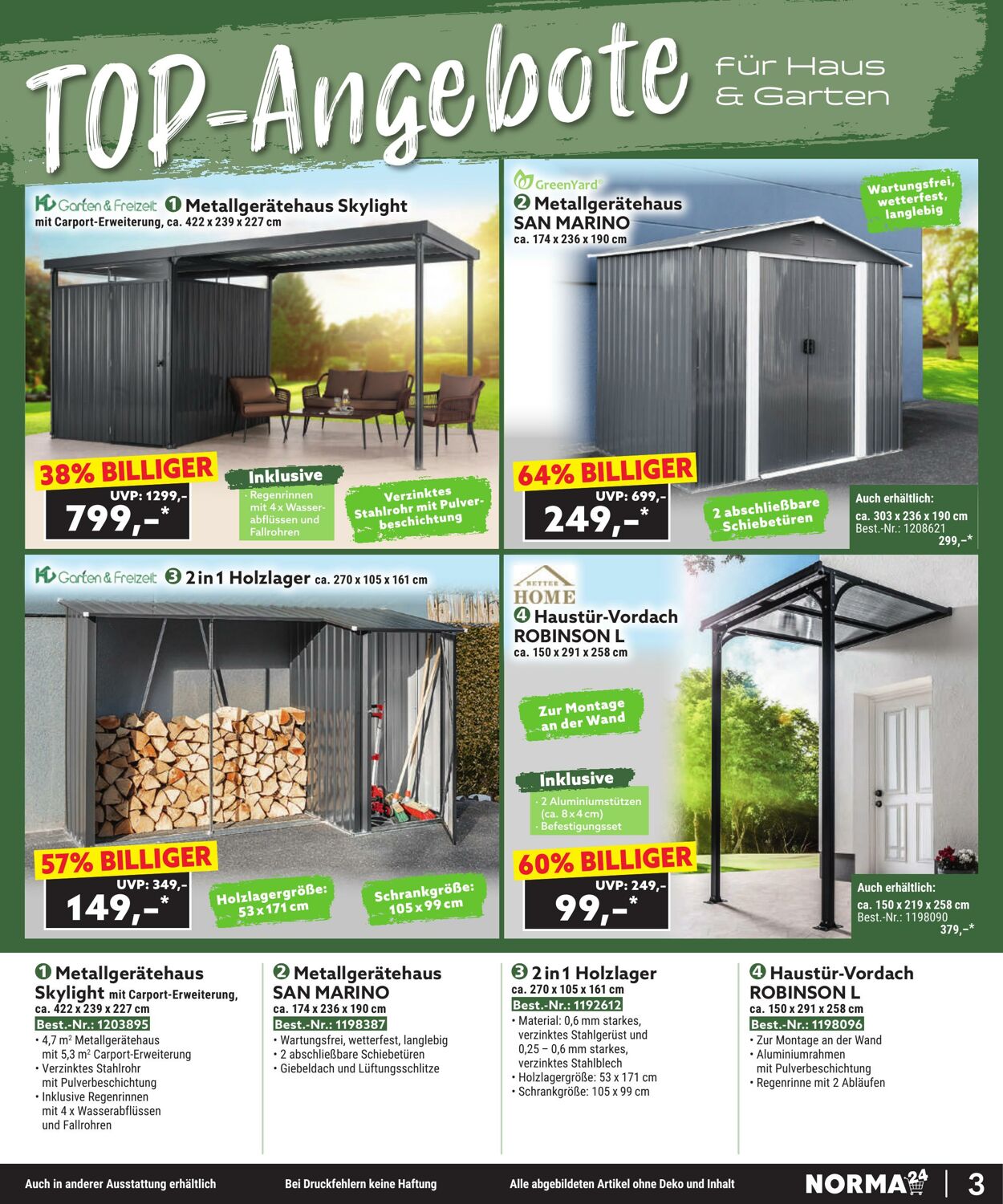 Prospekt Norma 27.10.2025 - 01.11.2025