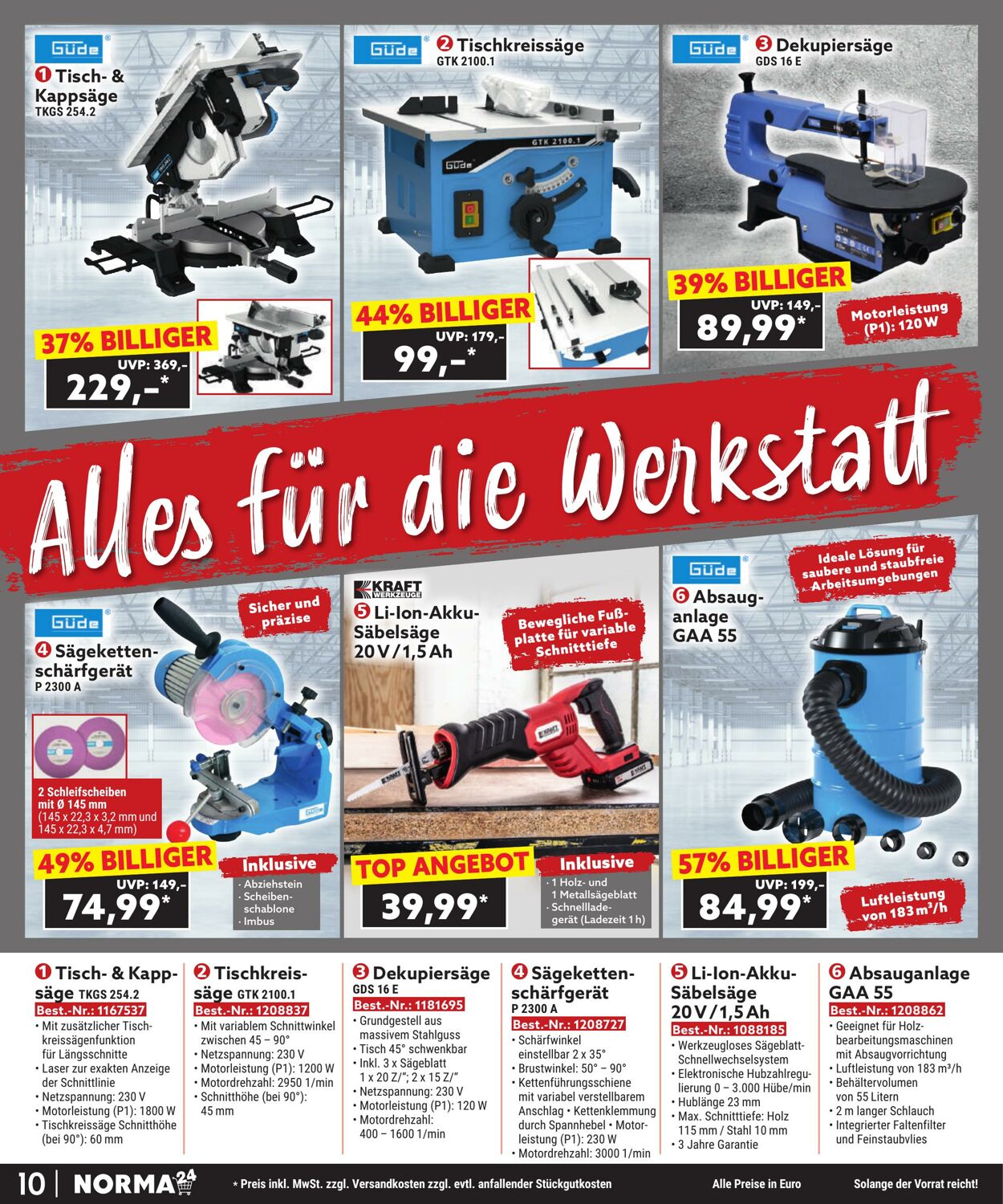 Prospekt Norma 27.10.2025 - 01.11.2025