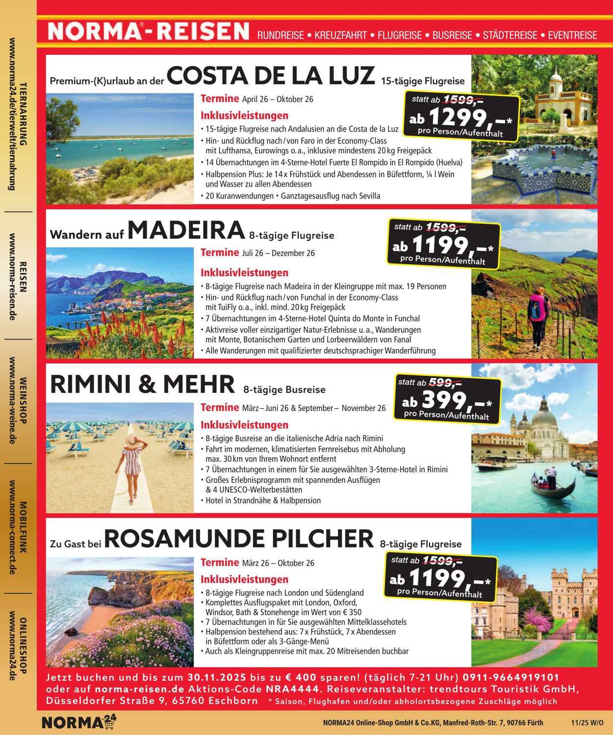 Prospekt Norma 27.10.2025 - 01.11.2025