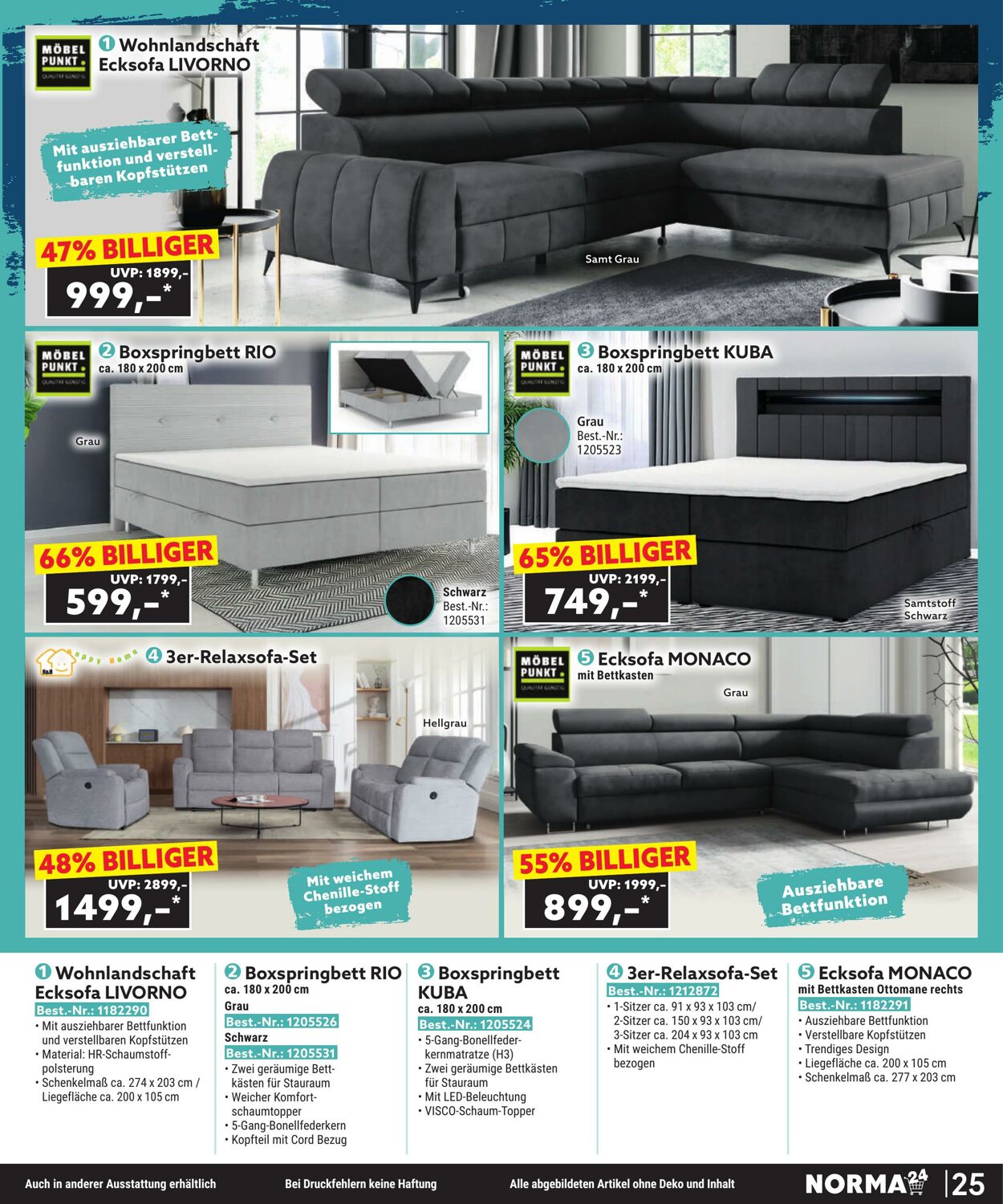 Prospekt Norma 27.10.2025 - 01.11.2025