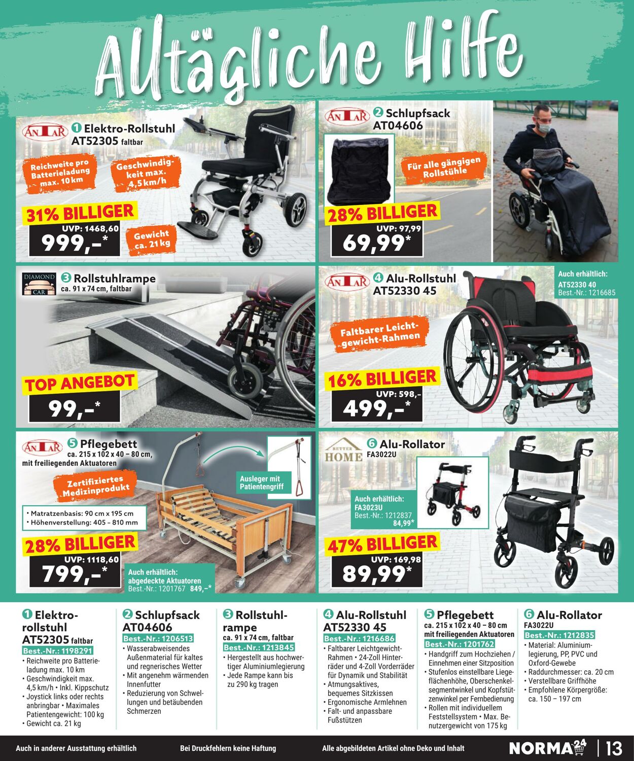 Prospekt Norma 27.10.2025 - 01.11.2025