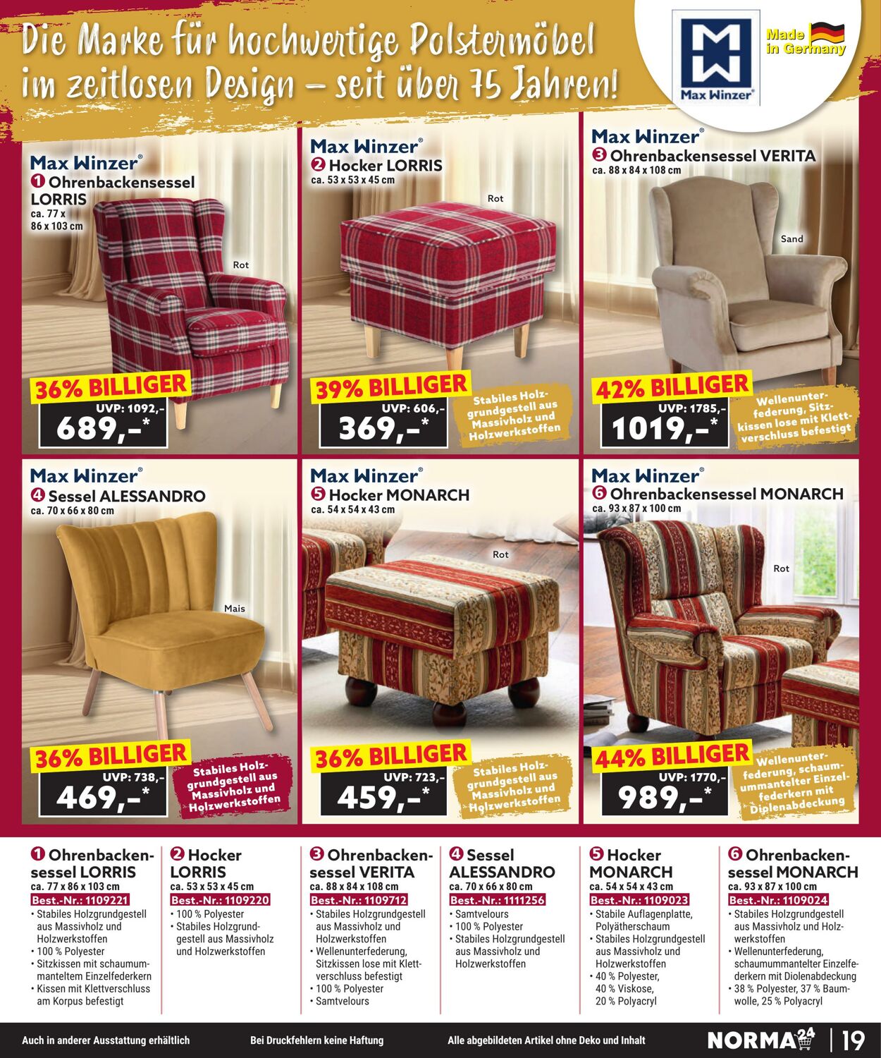 Prospekt Norma 27.10.2025 - 01.11.2025