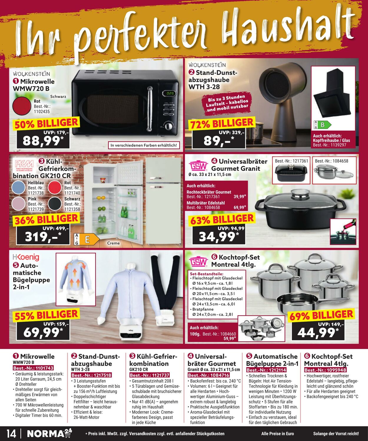 Prospekt Norma 08.12.2025 - 13.12.2025