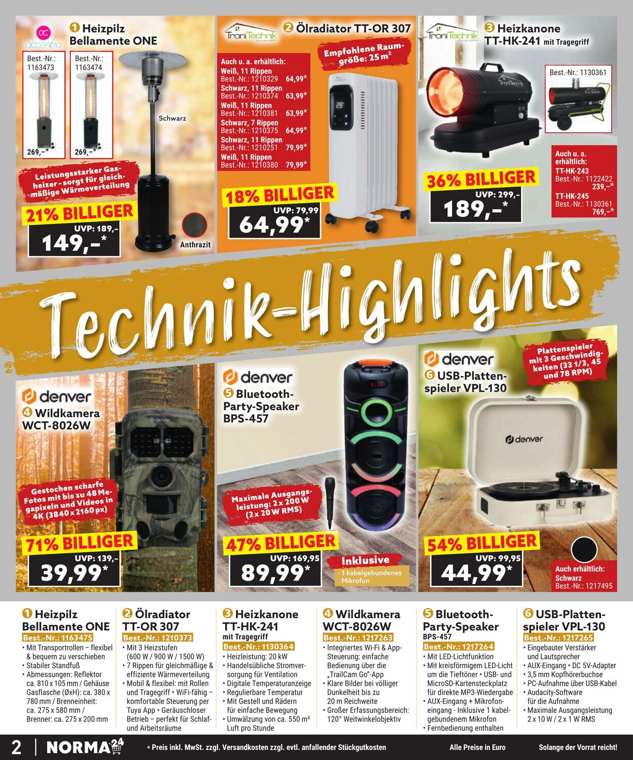 Prospekt Norma 08.12.2025 - 13.12.2025