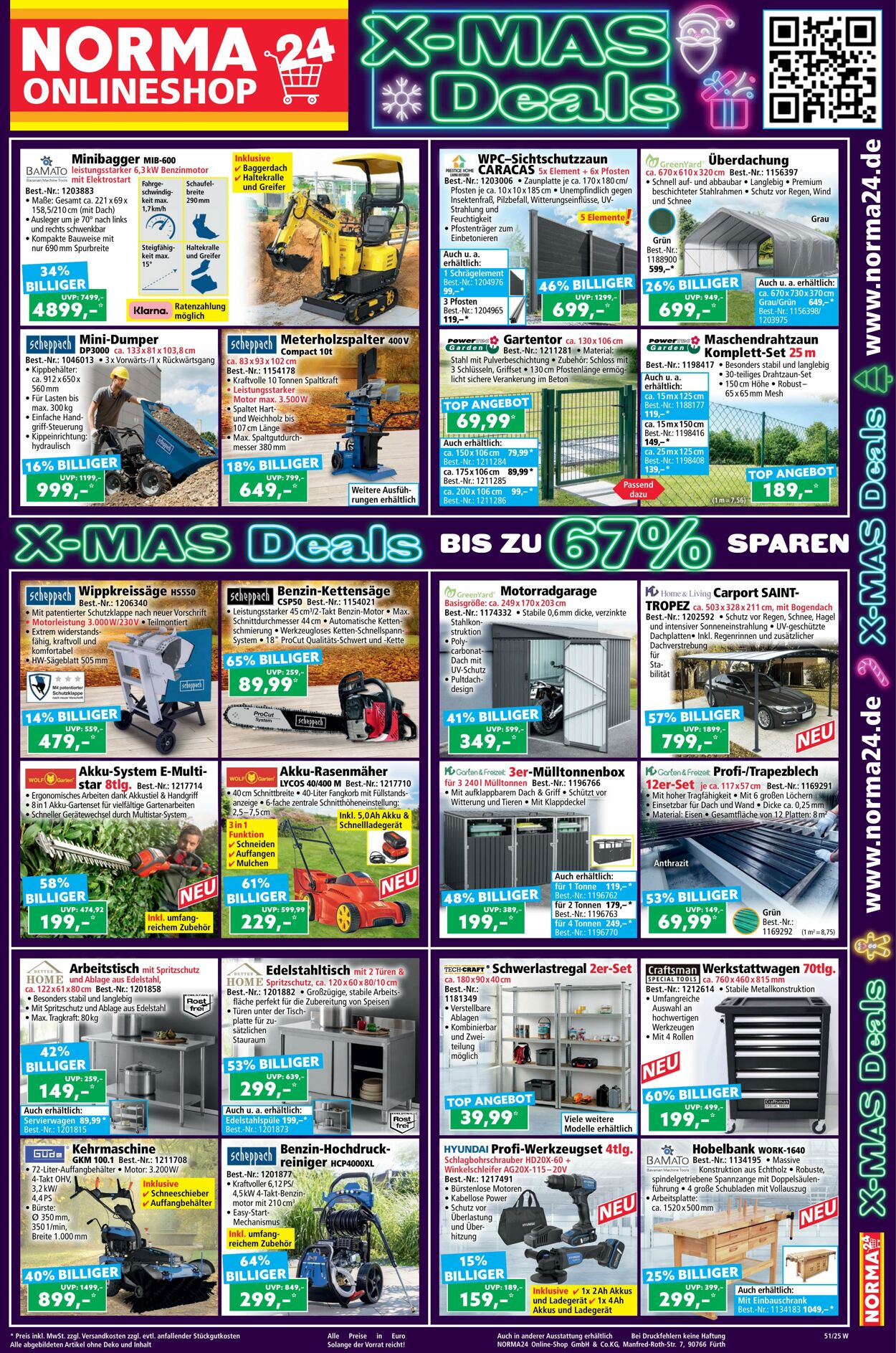 Prospekt Norma - NORMA - Ihr Lebensmittel-Discounter | Angebote 8 Dez, 2025 - 13 Dez, 2025