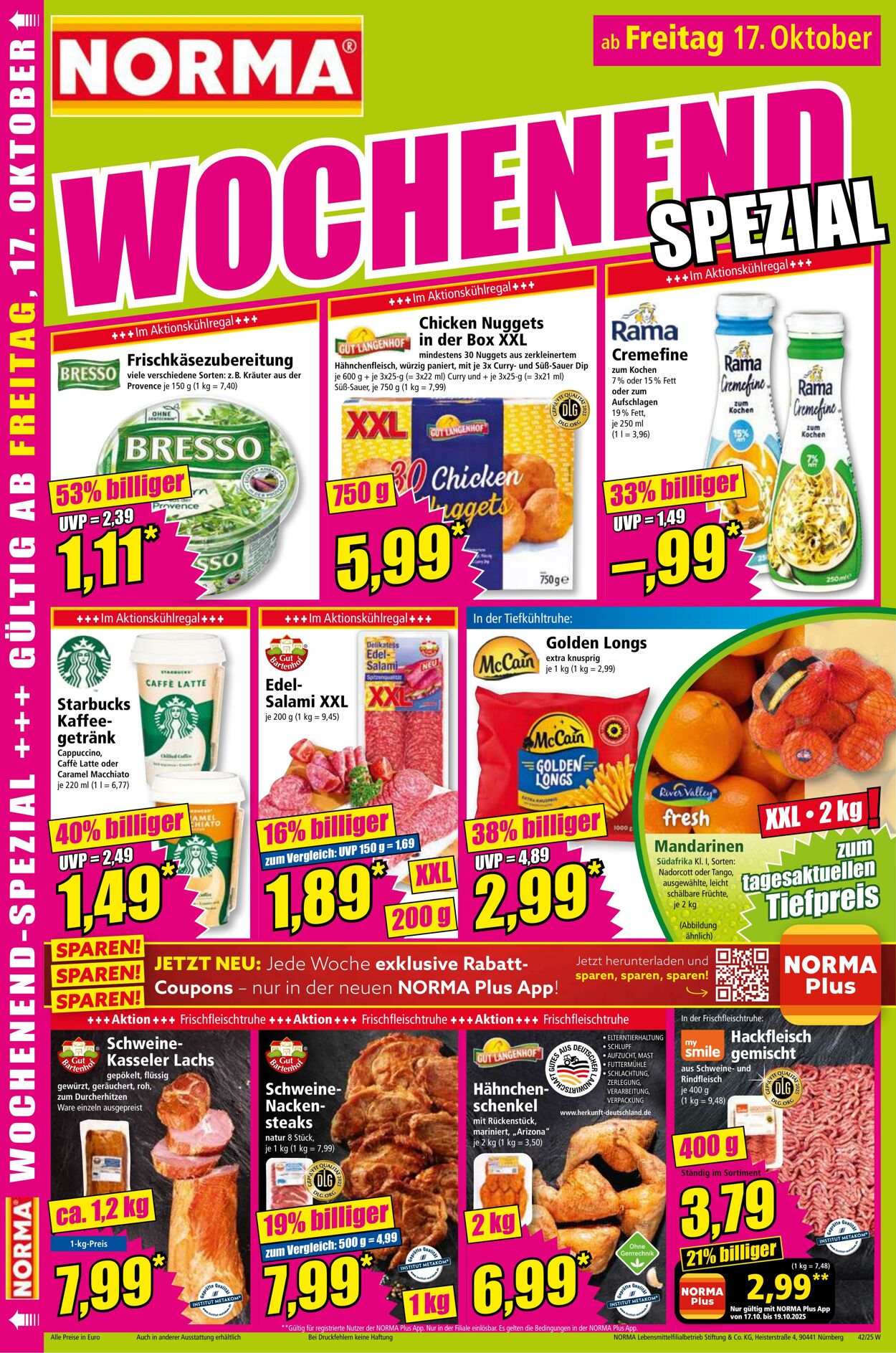 Prospekt Norma 29.09.2025 - 04.10.2025