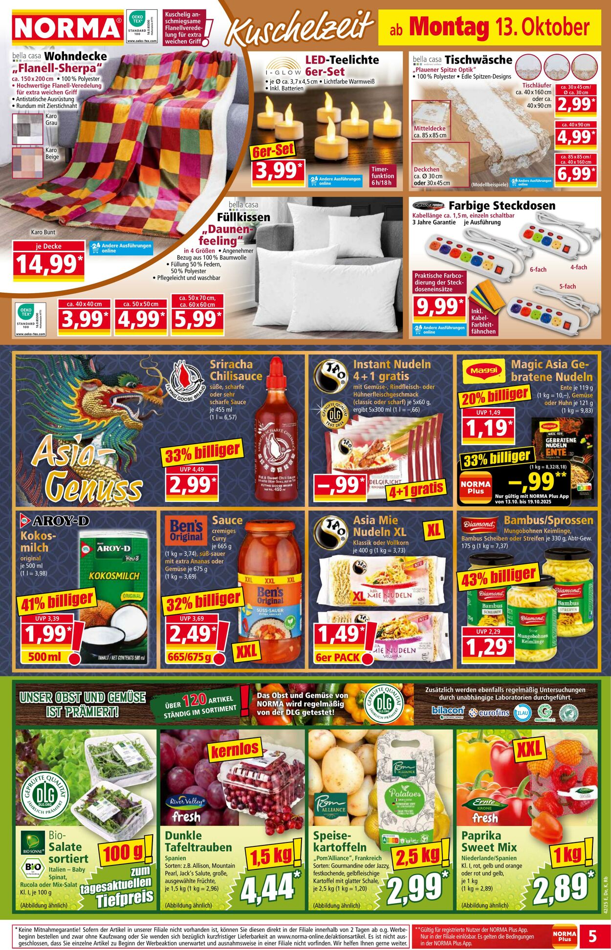 Prospekt Norma 29.09.2025 - 04.10.2025