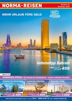 Prospekt Norma 27.10.2025 - 01.11.2025