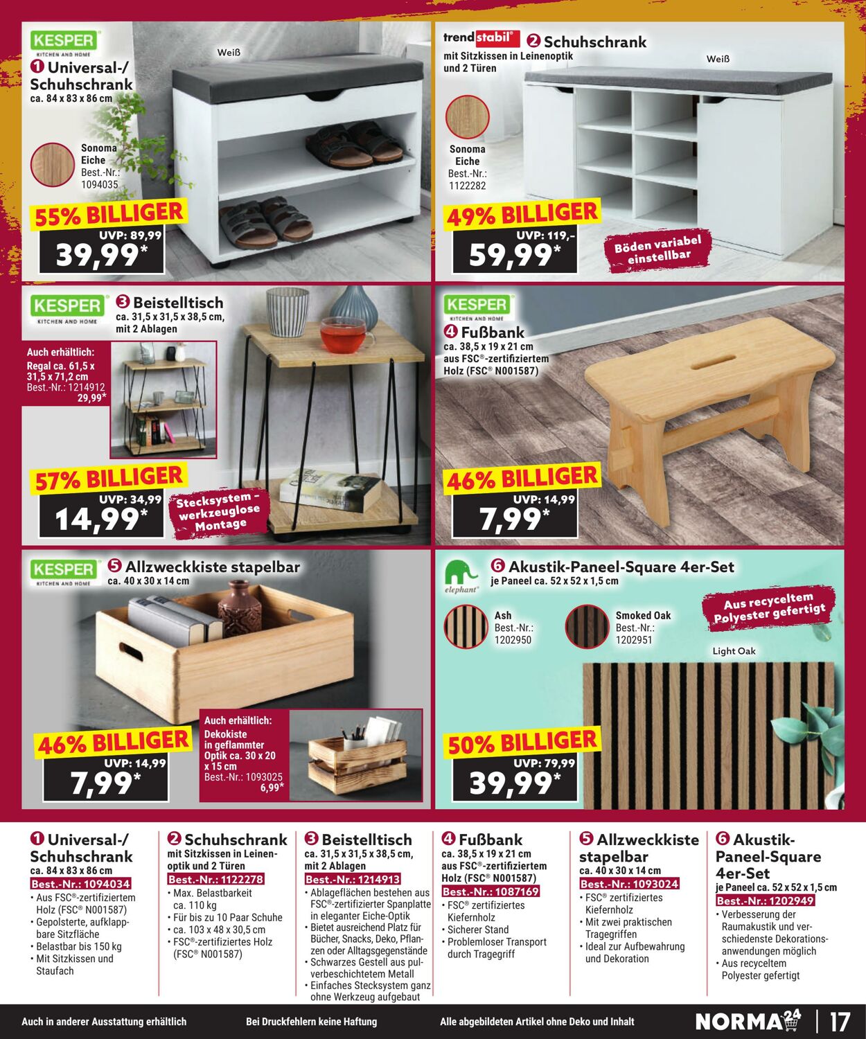 Prospekt Norma 29.09.2025 - 04.10.2025