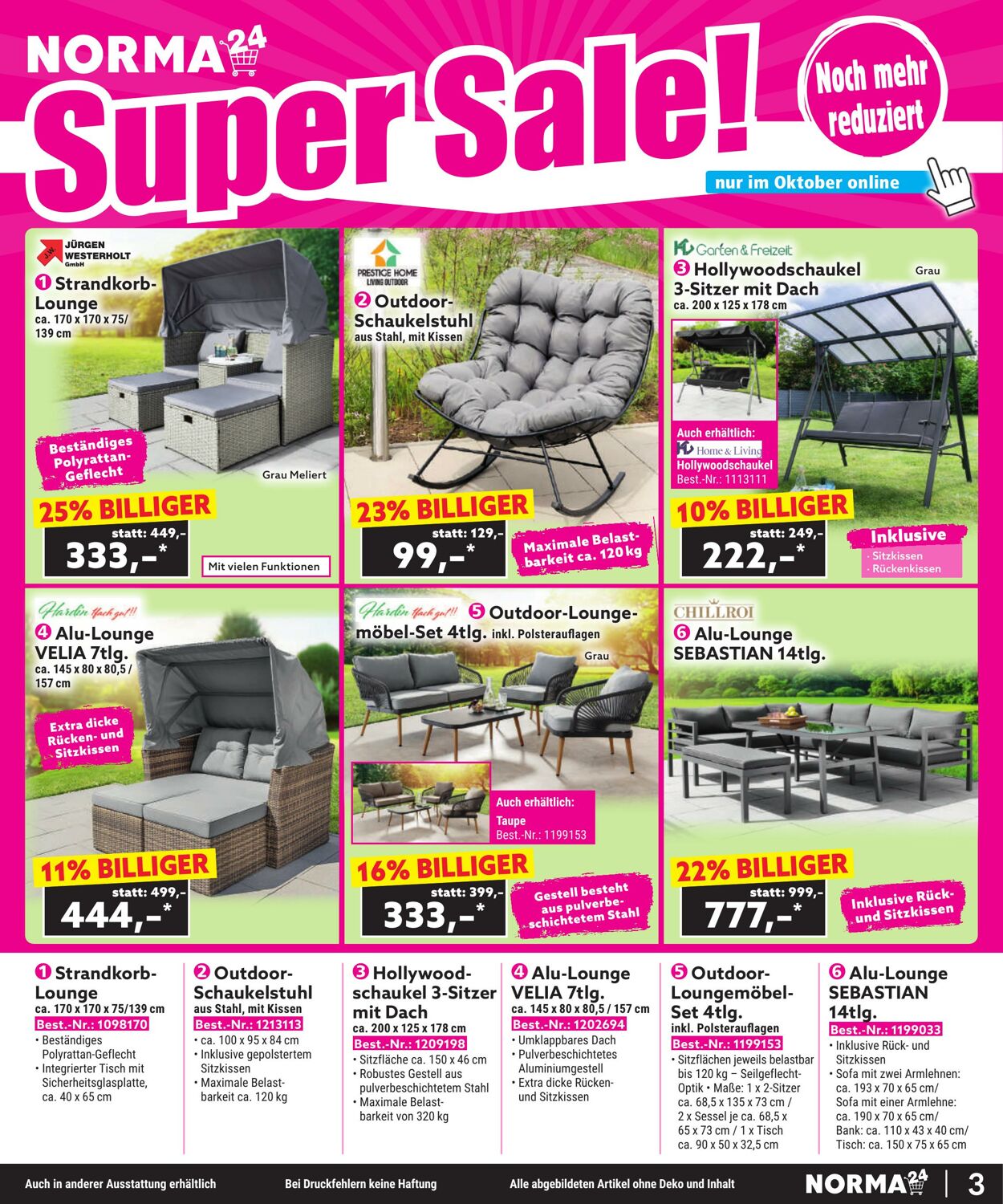 Prospekt Norma 29.09.2025 - 04.10.2025