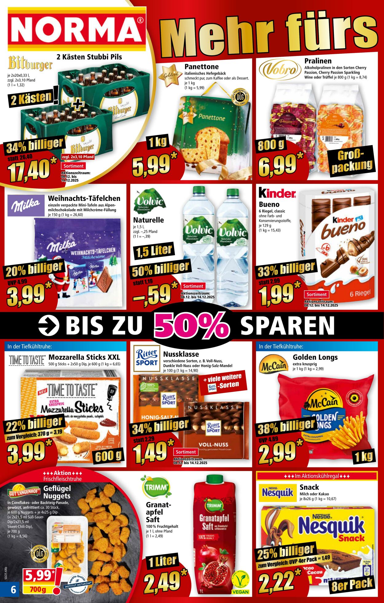 Prospekt Norma 08.12.2025 - 13.12.2025