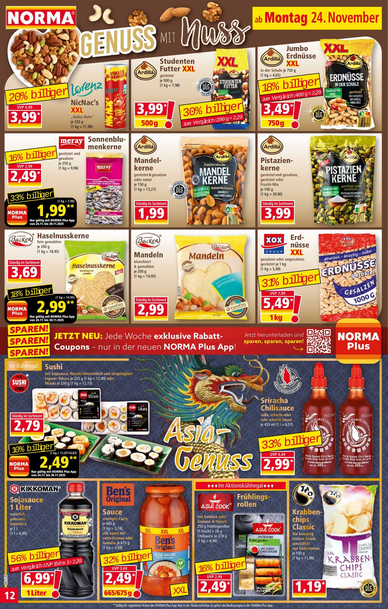 Prospekt Norma 10.11.2025 - 15.11.2025
