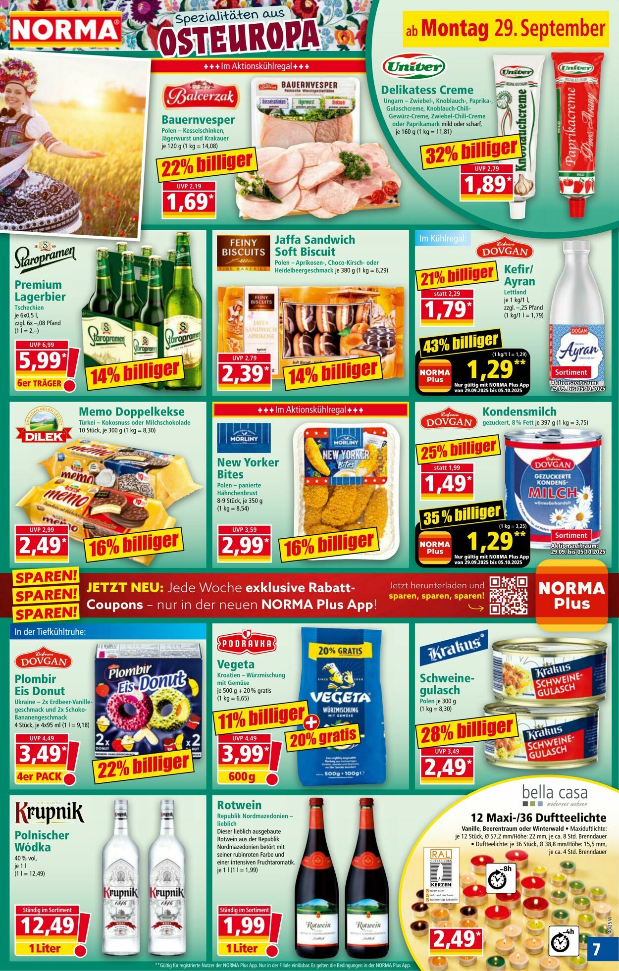 Prospekt Norma 15.09.2025 - 20.09.2025