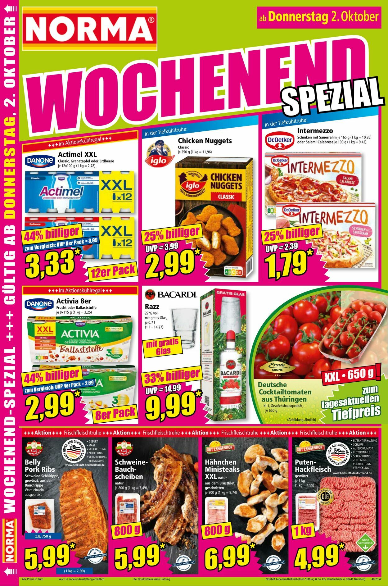 Prospekt Norma 15.09.2025 - 20.09.2025