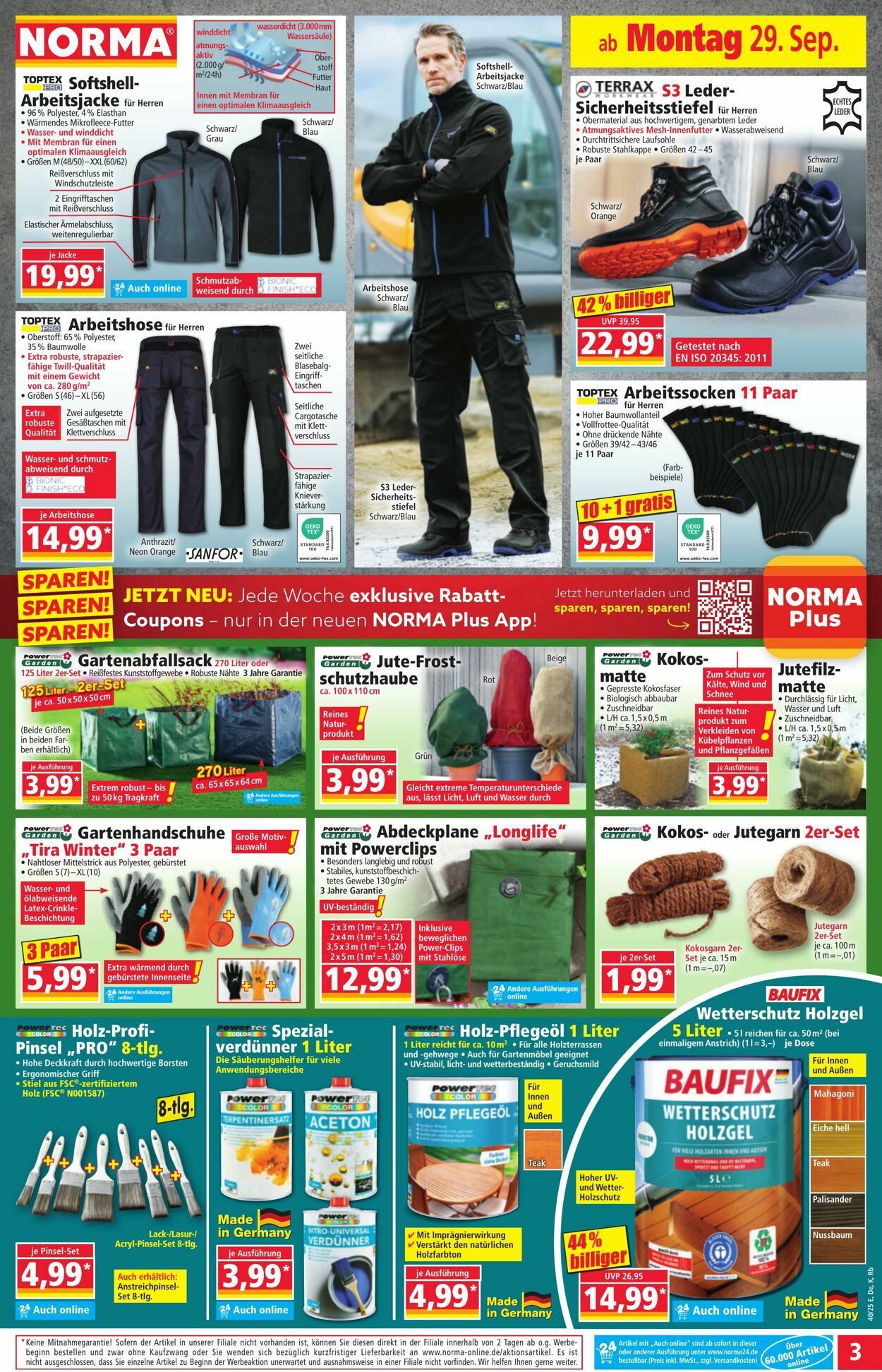 Prospekt Norma 15.09.2025 - 20.09.2025