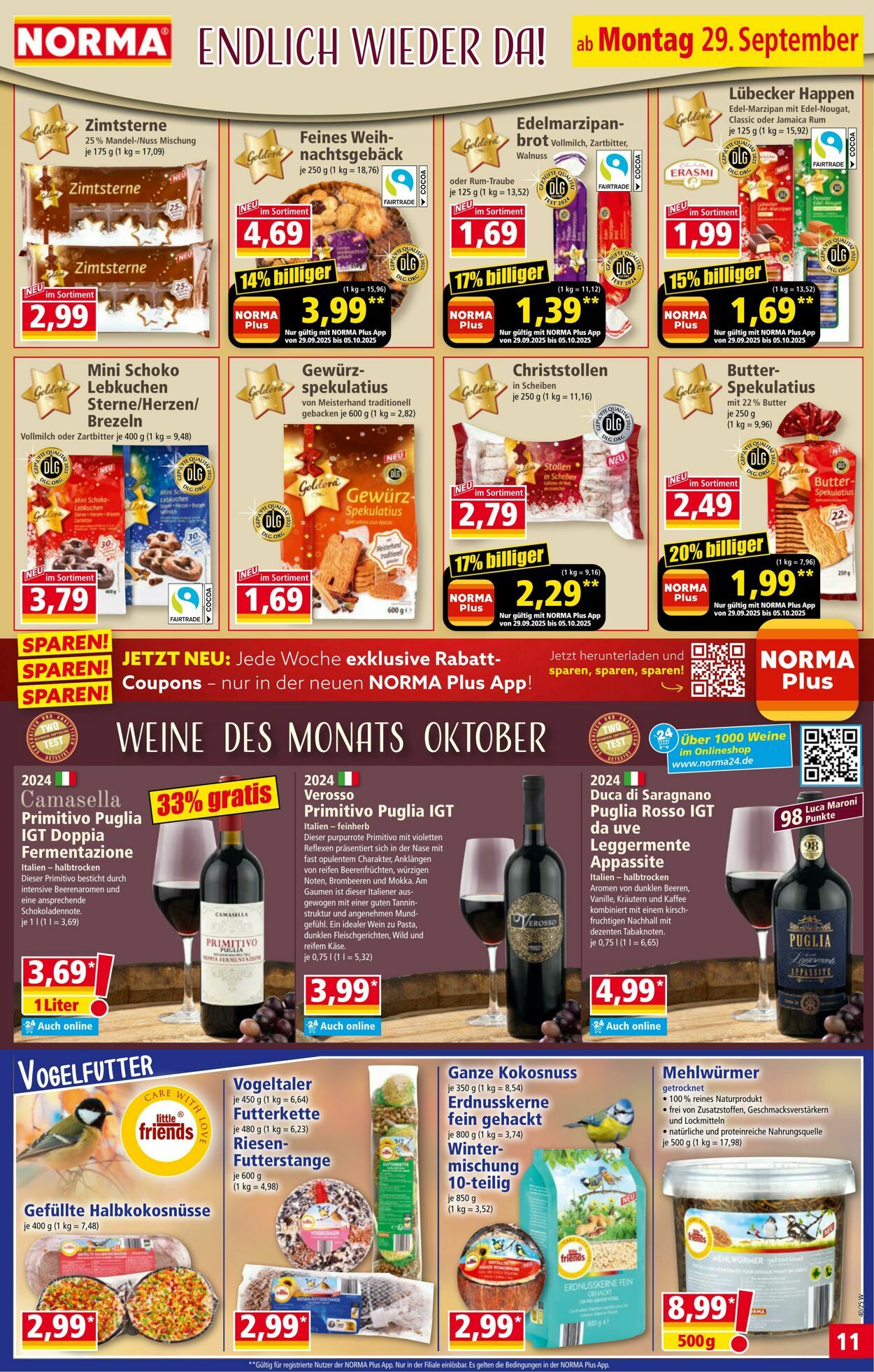 Prospekt Norma 15.09.2025 - 20.09.2025