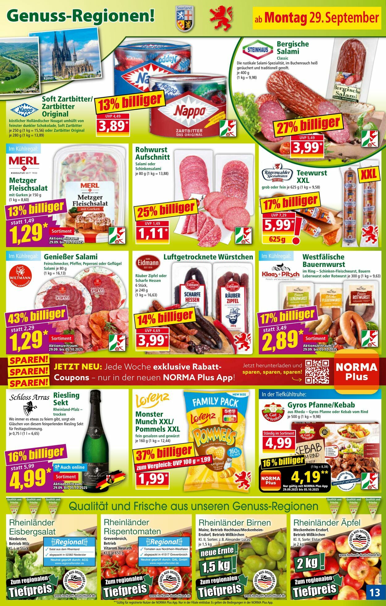 Prospekt Norma 15.09.2025 - 20.09.2025