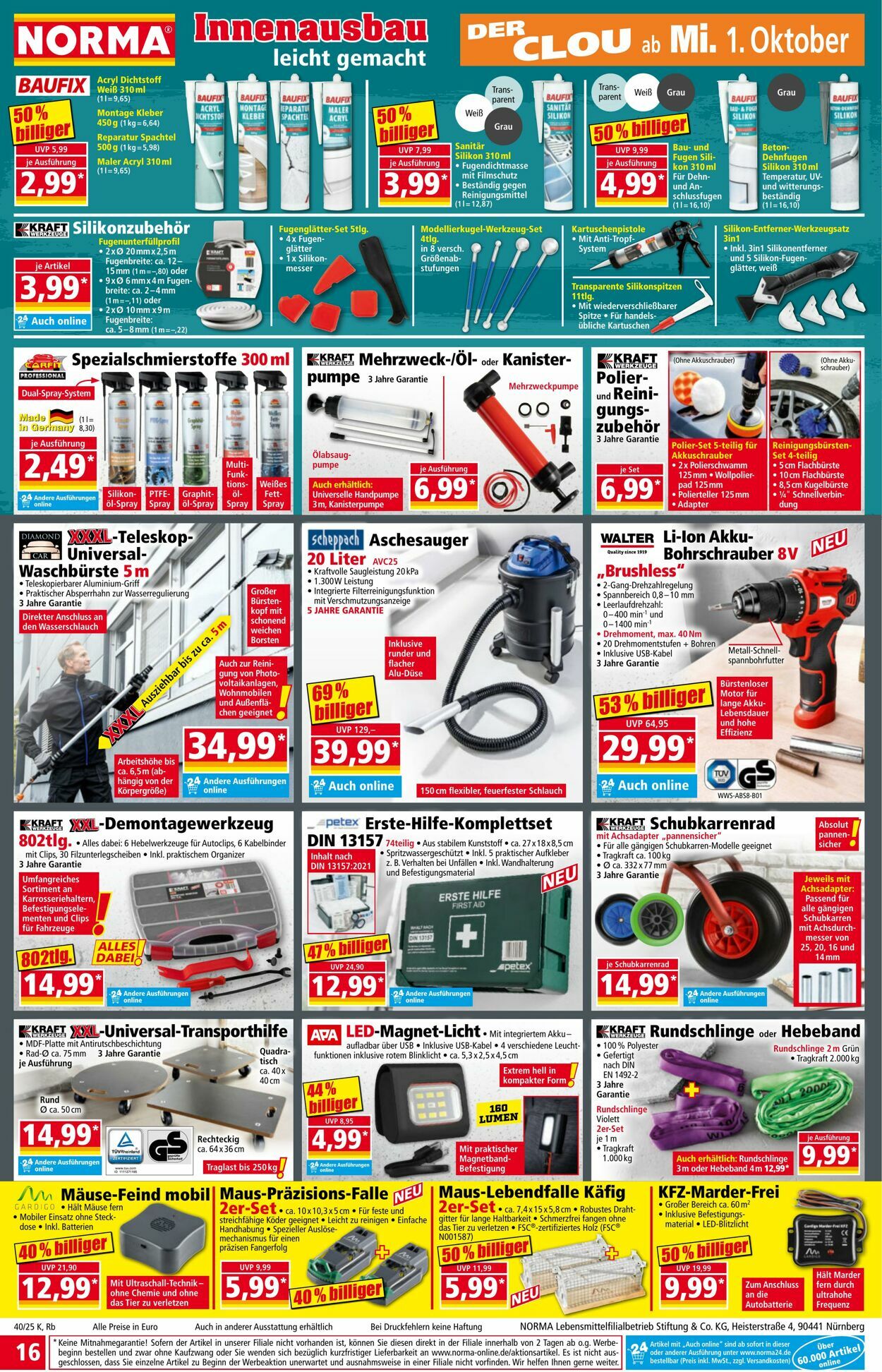Prospekt Norma 15.09.2025 - 20.09.2025