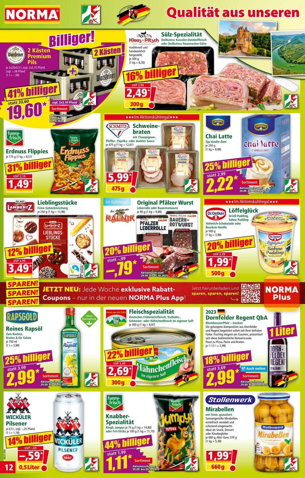 Prospekt Norma 15.09.2025 - 20.09.2025