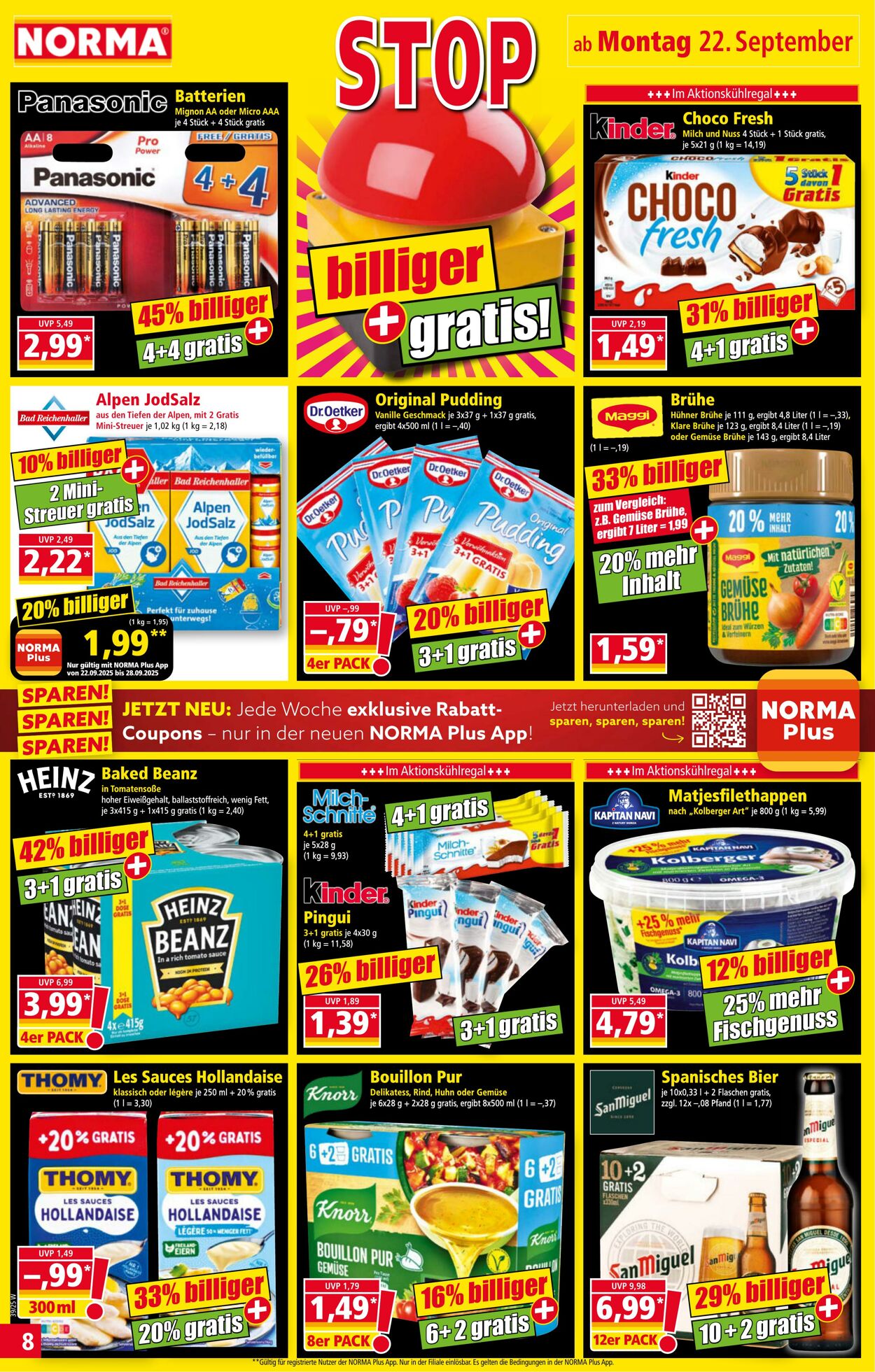 Prospekt Norma 08.09.2025 - 13.09.2025