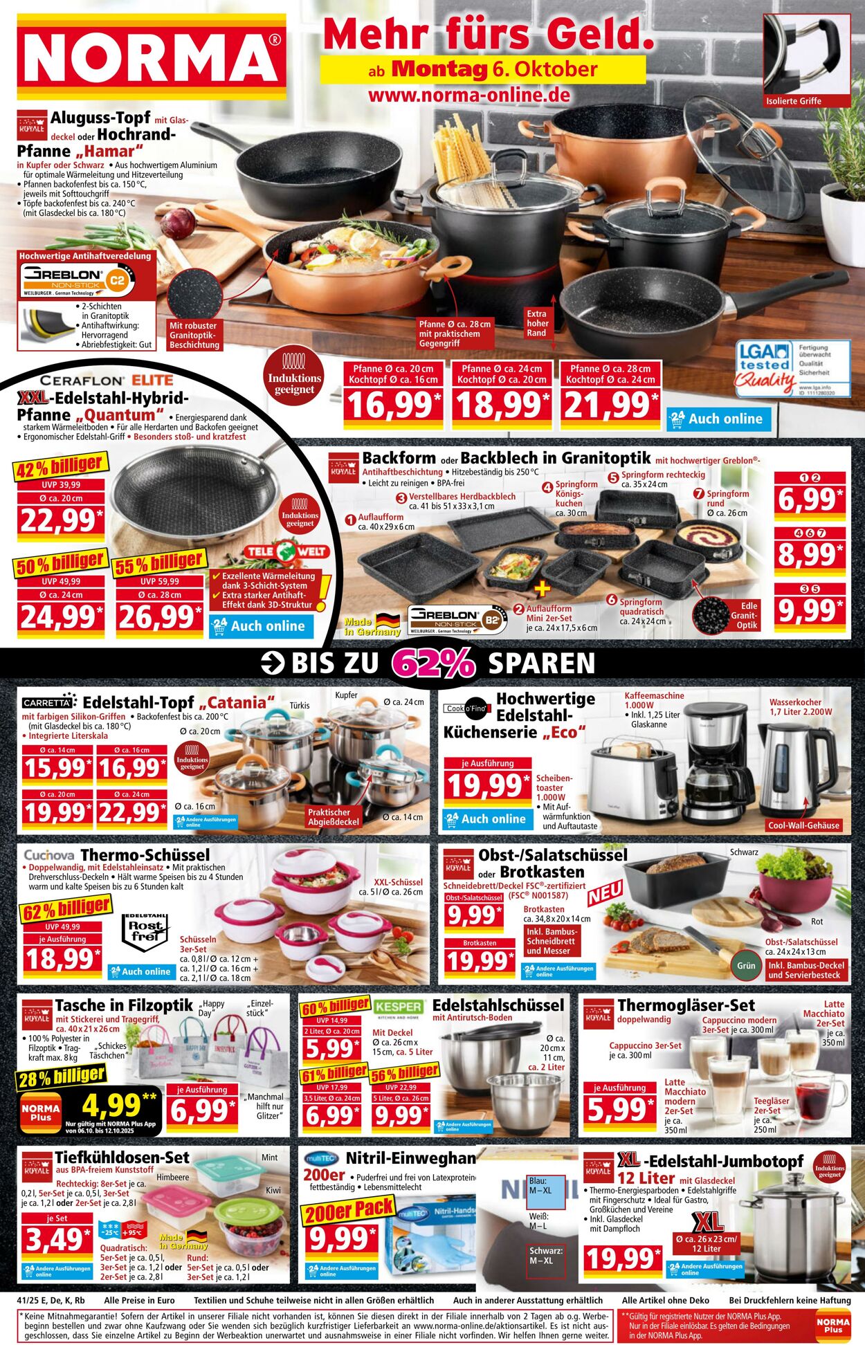 Prospekt Norma 22.09.2025 - 27.09.2025