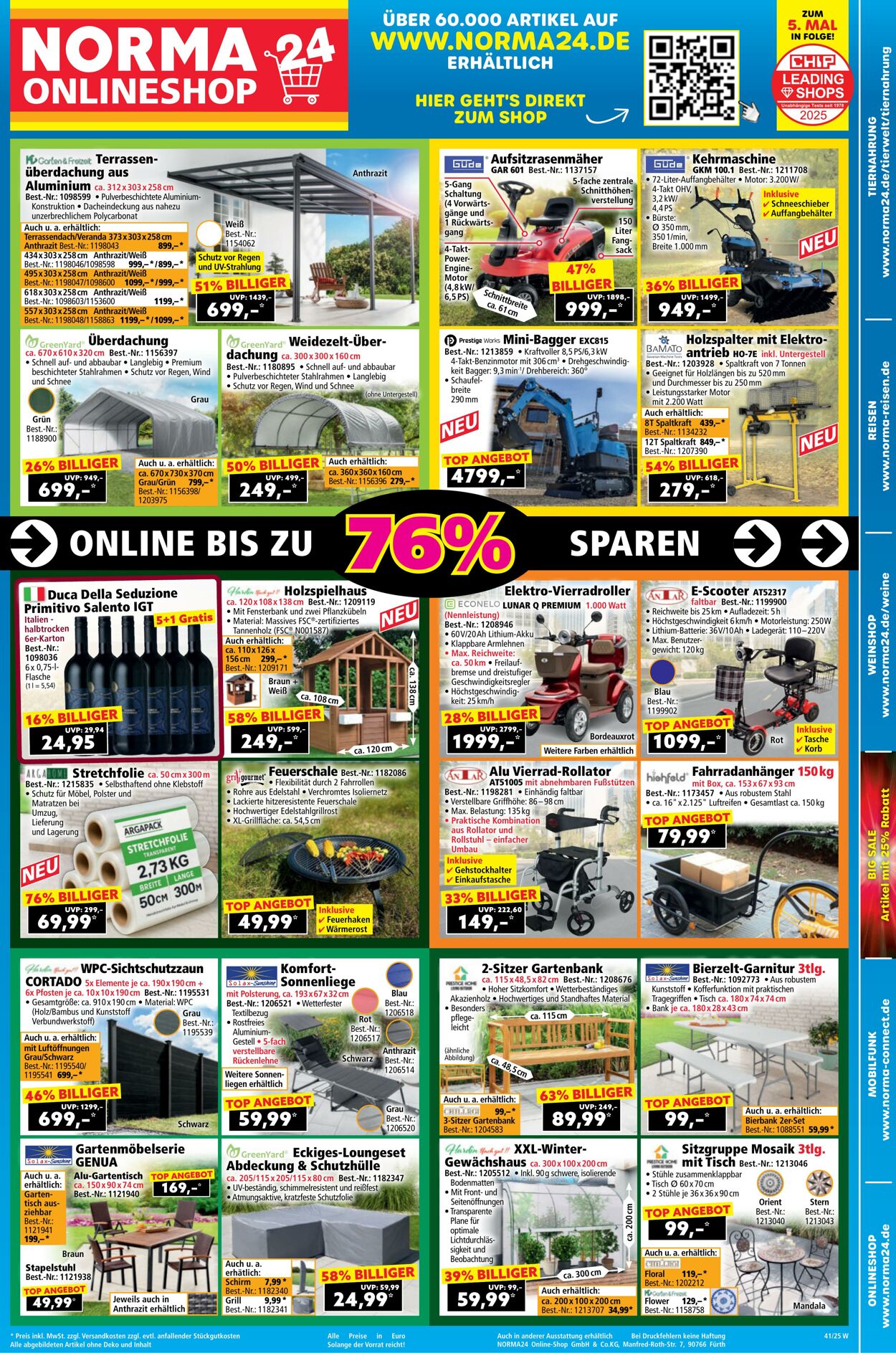 Prospekt Norma 22.09.2025 - 27.09.2025