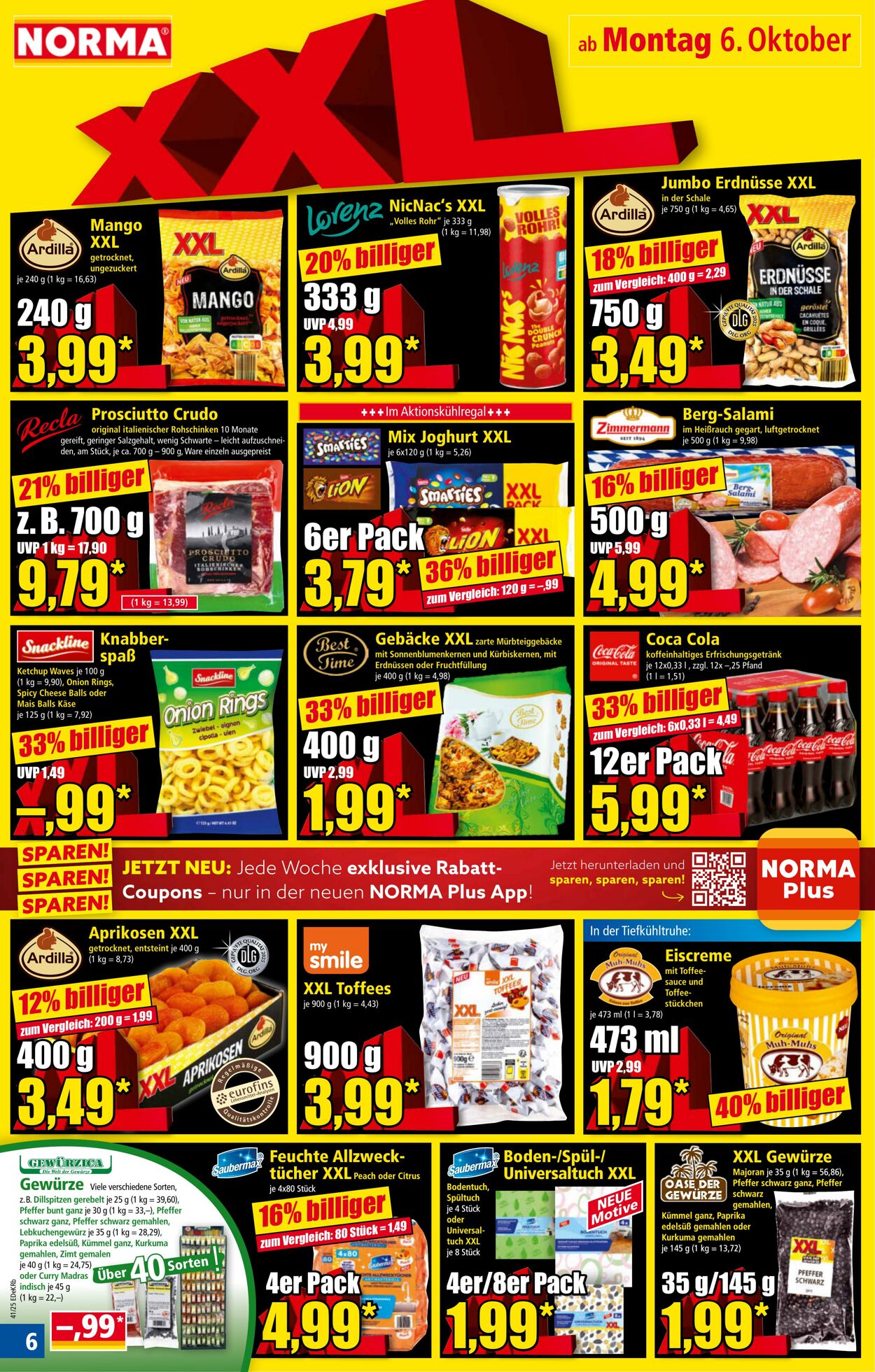 Prospekt Norma 22.09.2025 - 27.09.2025