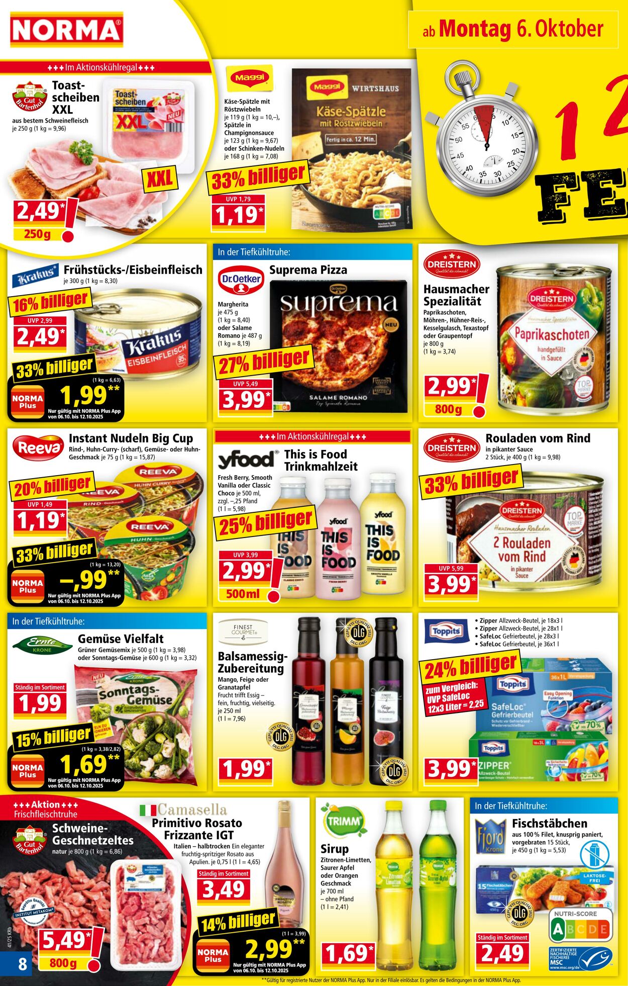 Prospekt Norma 22.09.2025 - 27.09.2025