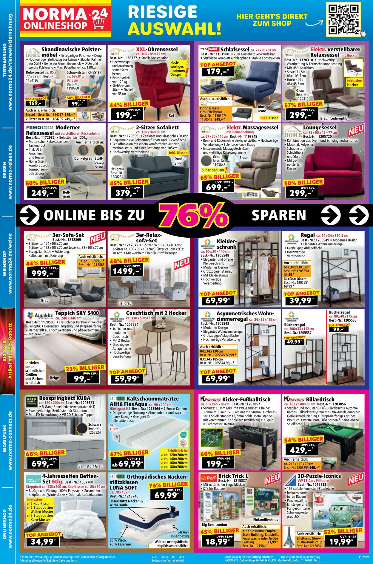 Prospekt Norma 22.09.2025 - 27.09.2025