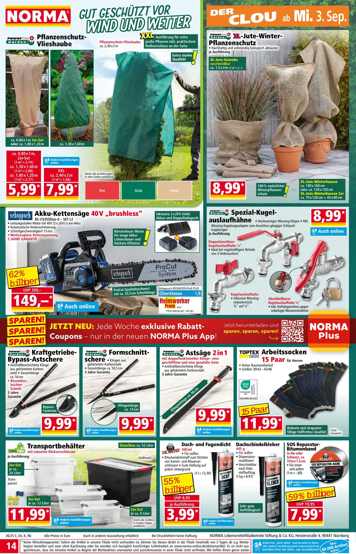 Prospekt Norma 18.08.2025 - 23.08.2025