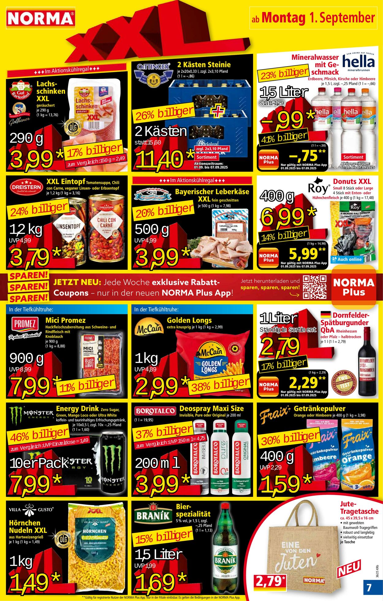 Prospekt Norma 18.08.2025 - 23.08.2025