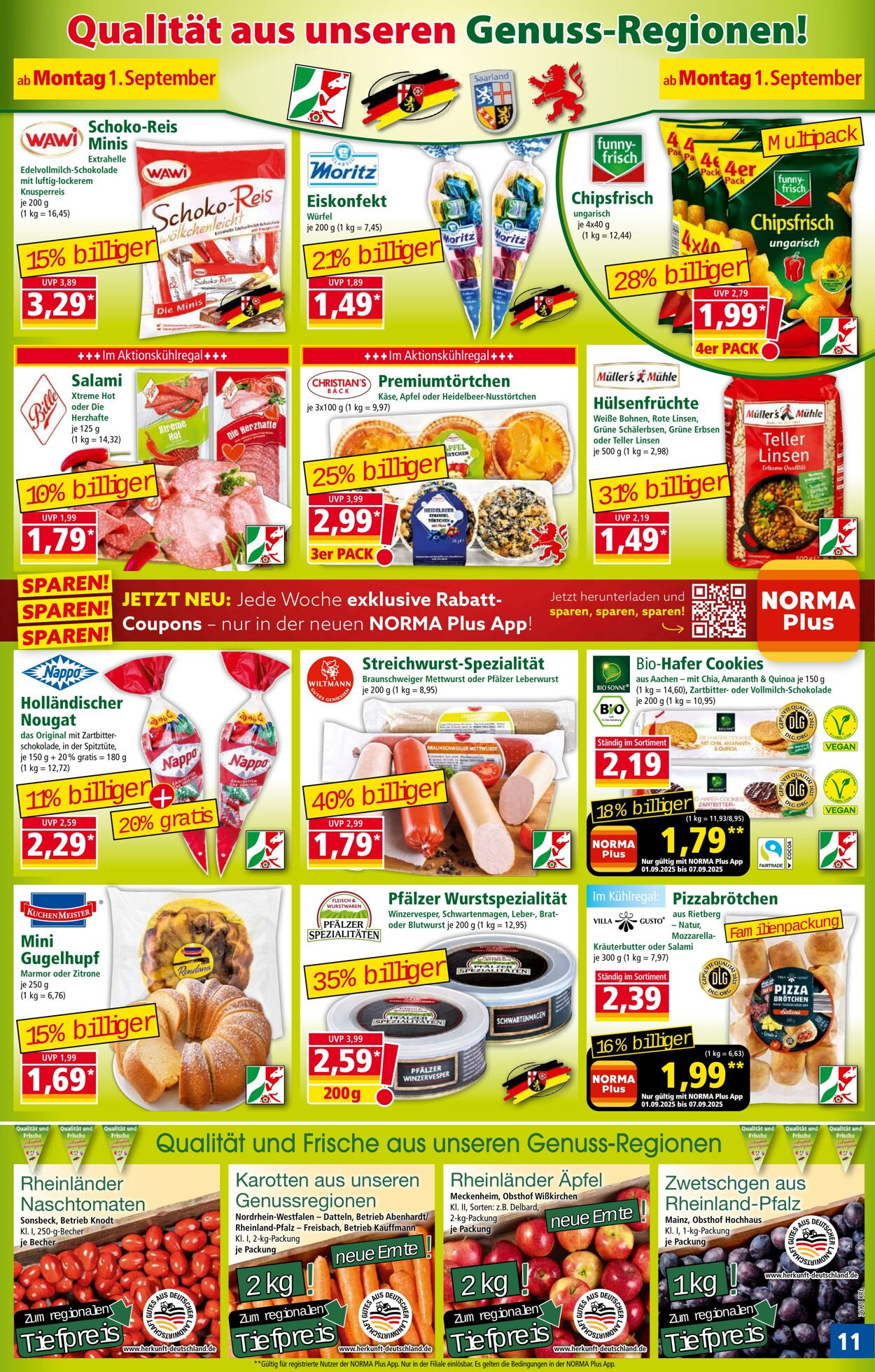 Prospekt Norma 18.08.2025 - 23.08.2025