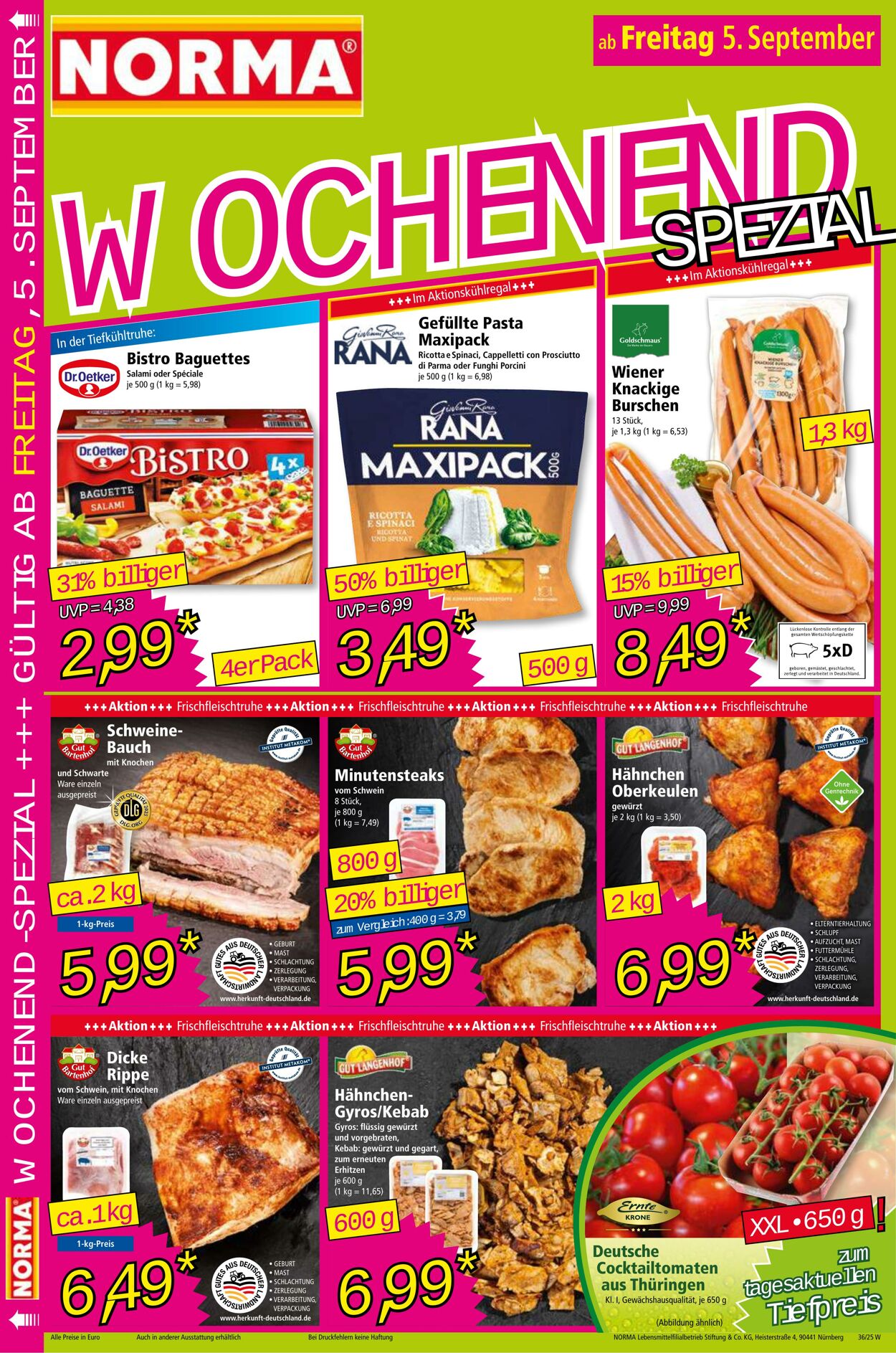 Prospekt Norma 18.08.2025 - 23.08.2025