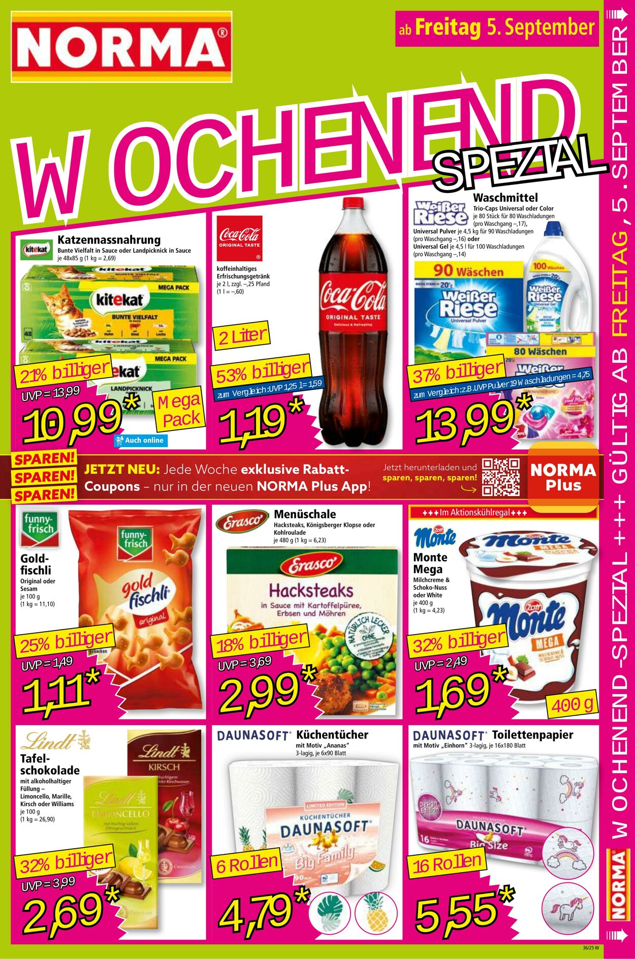 Prospekt Norma 18.08.2025 - 23.08.2025