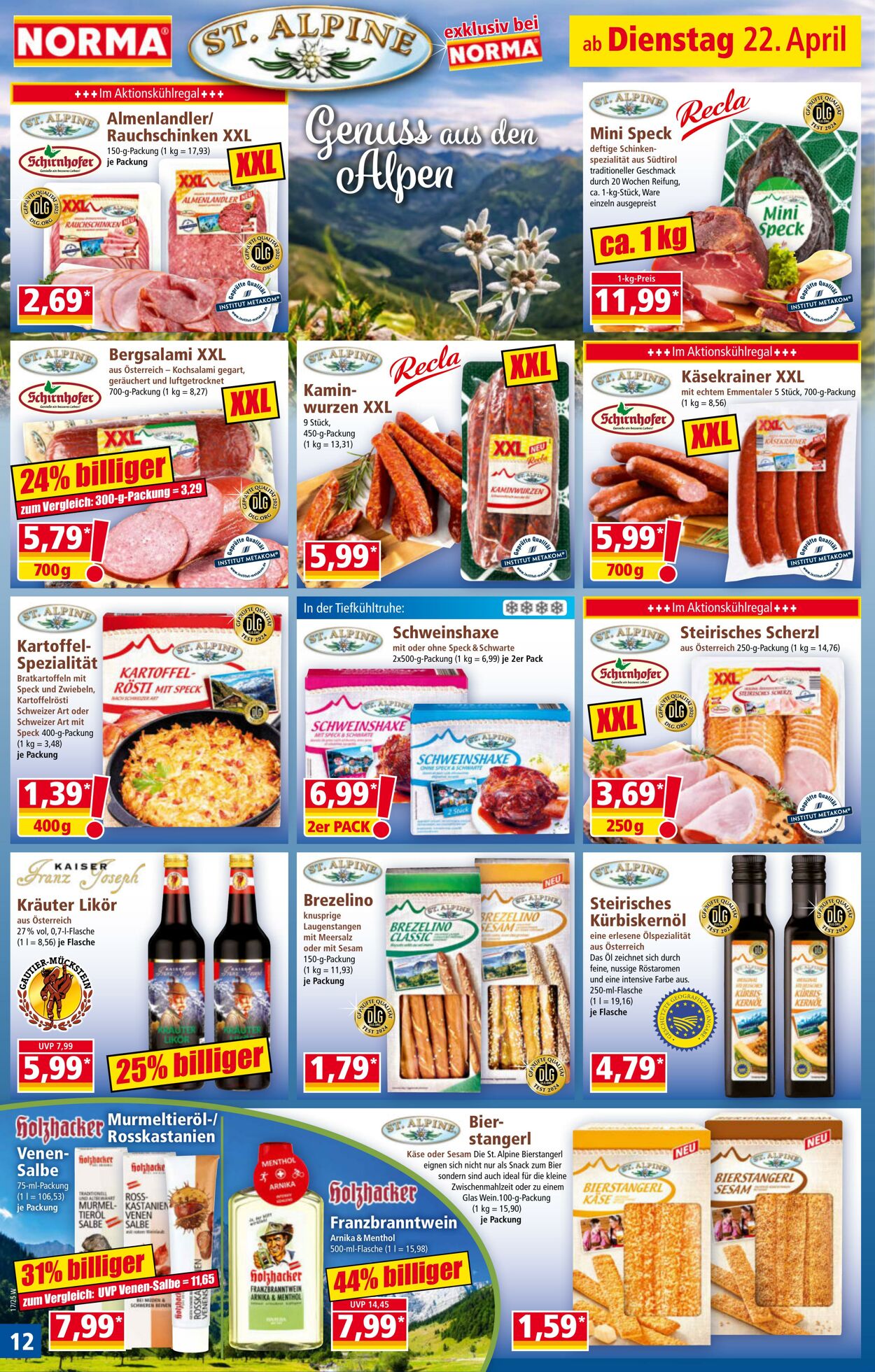 Prospekt Norma 07.04.2025 - 12.04.2025