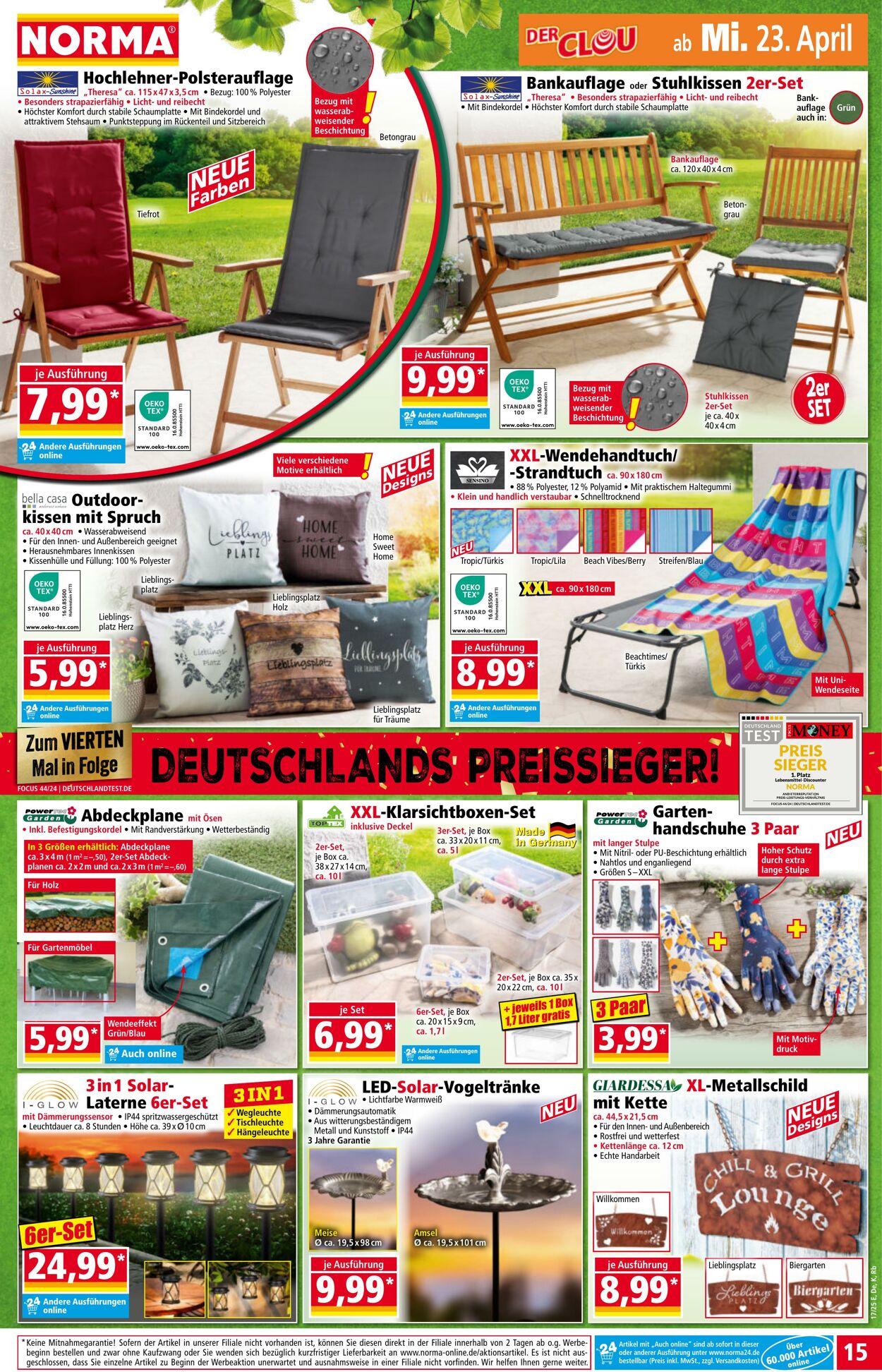 Prospekt Norma 07.04.2025 - 12.04.2025