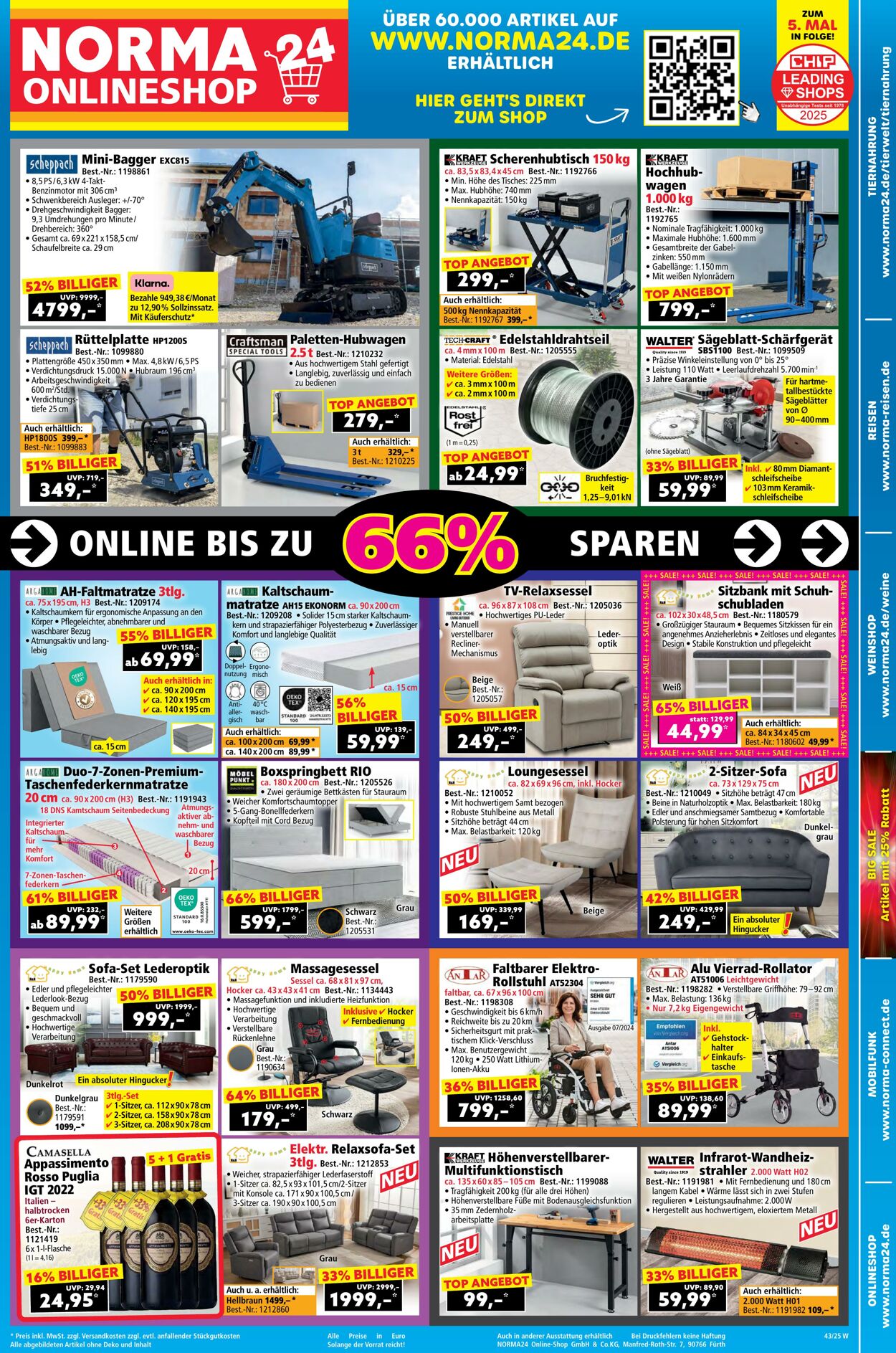 Prospekt Norma 06.10.2025 - 11.10.2025