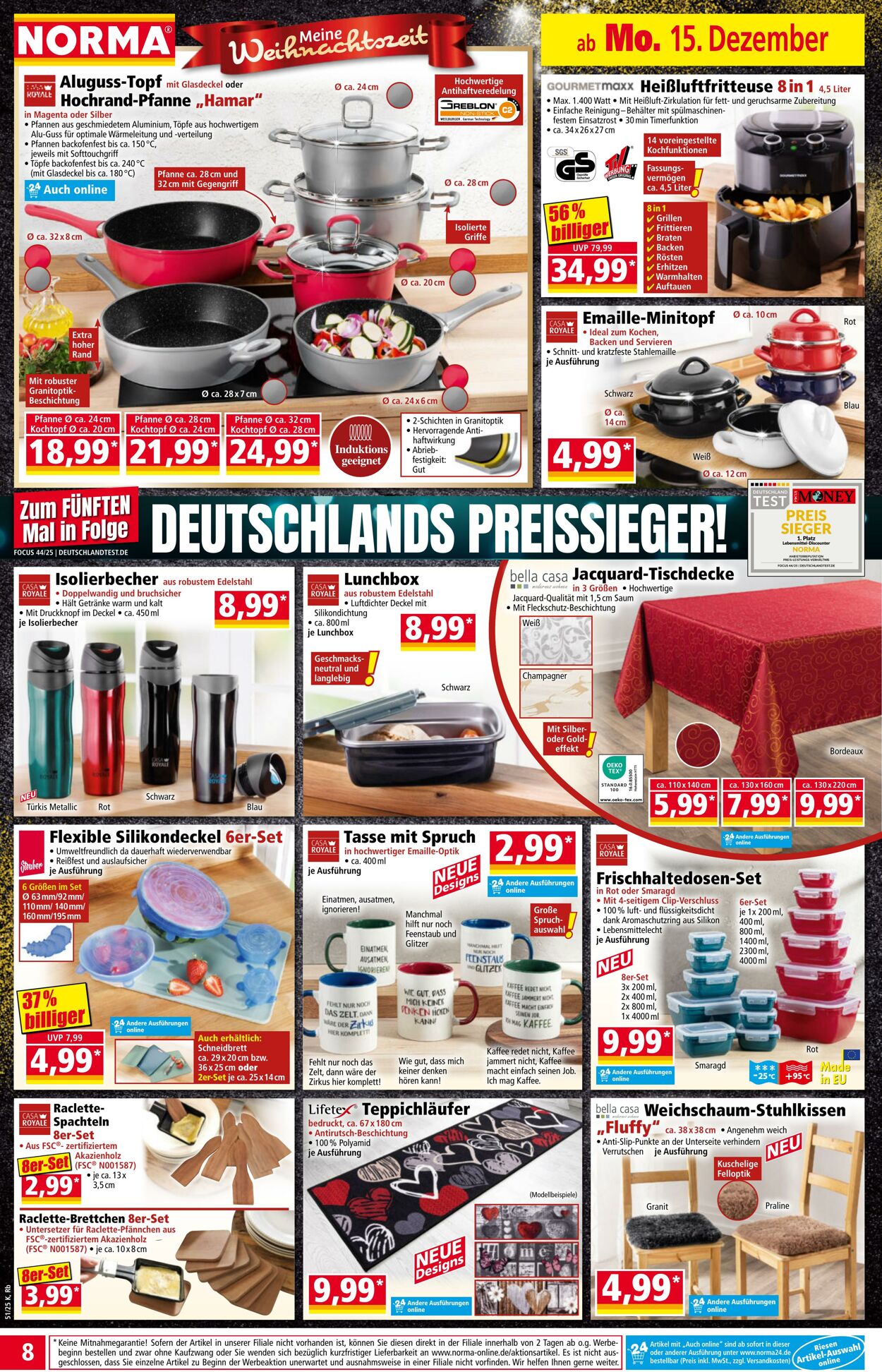 Prospekt Norma 08.12.2025 - 13.12.2025