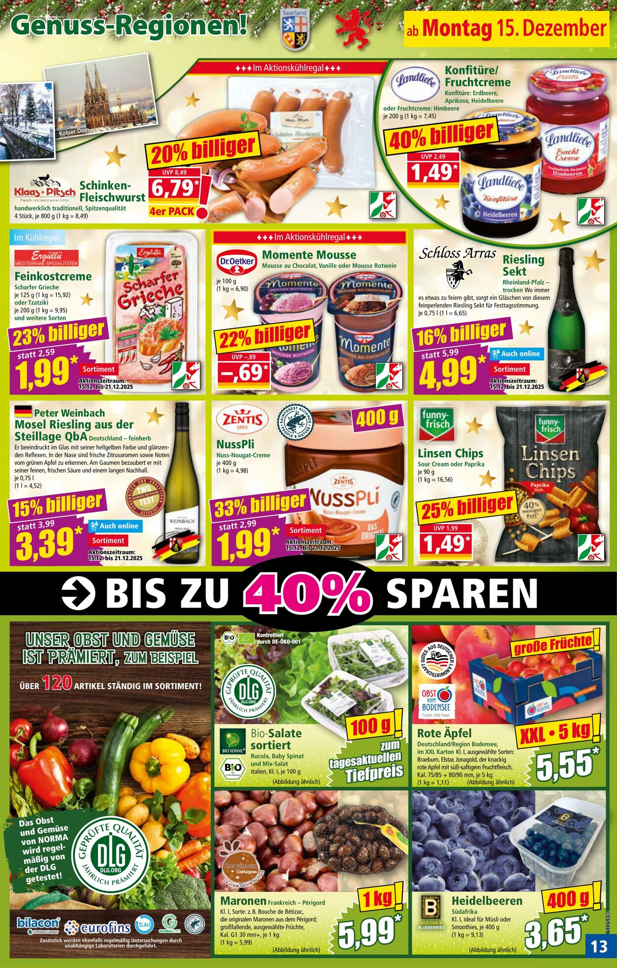 Prospekt Norma 08.12.2025 - 13.12.2025