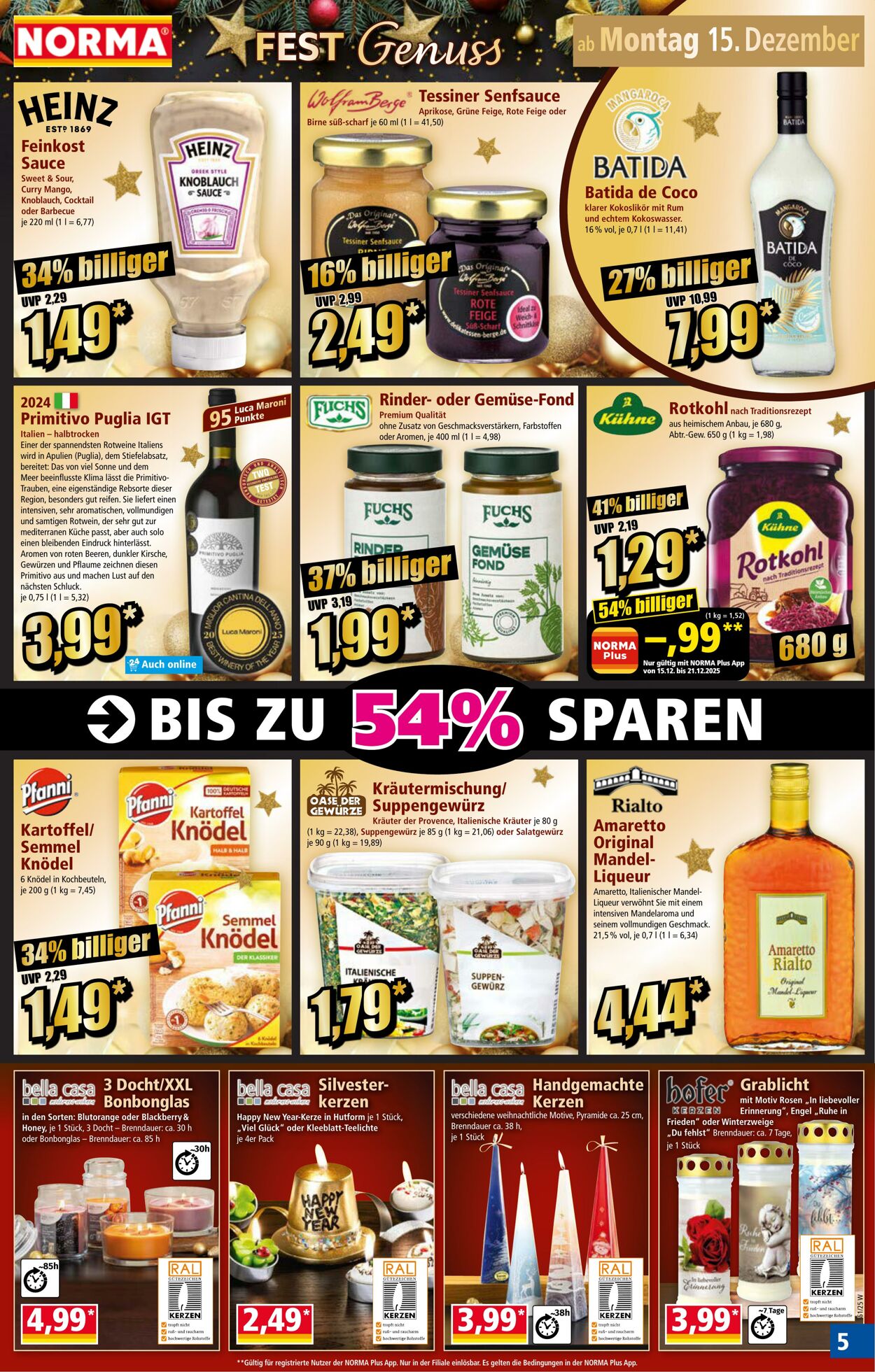 Prospekt Norma 08.12.2025 - 13.12.2025