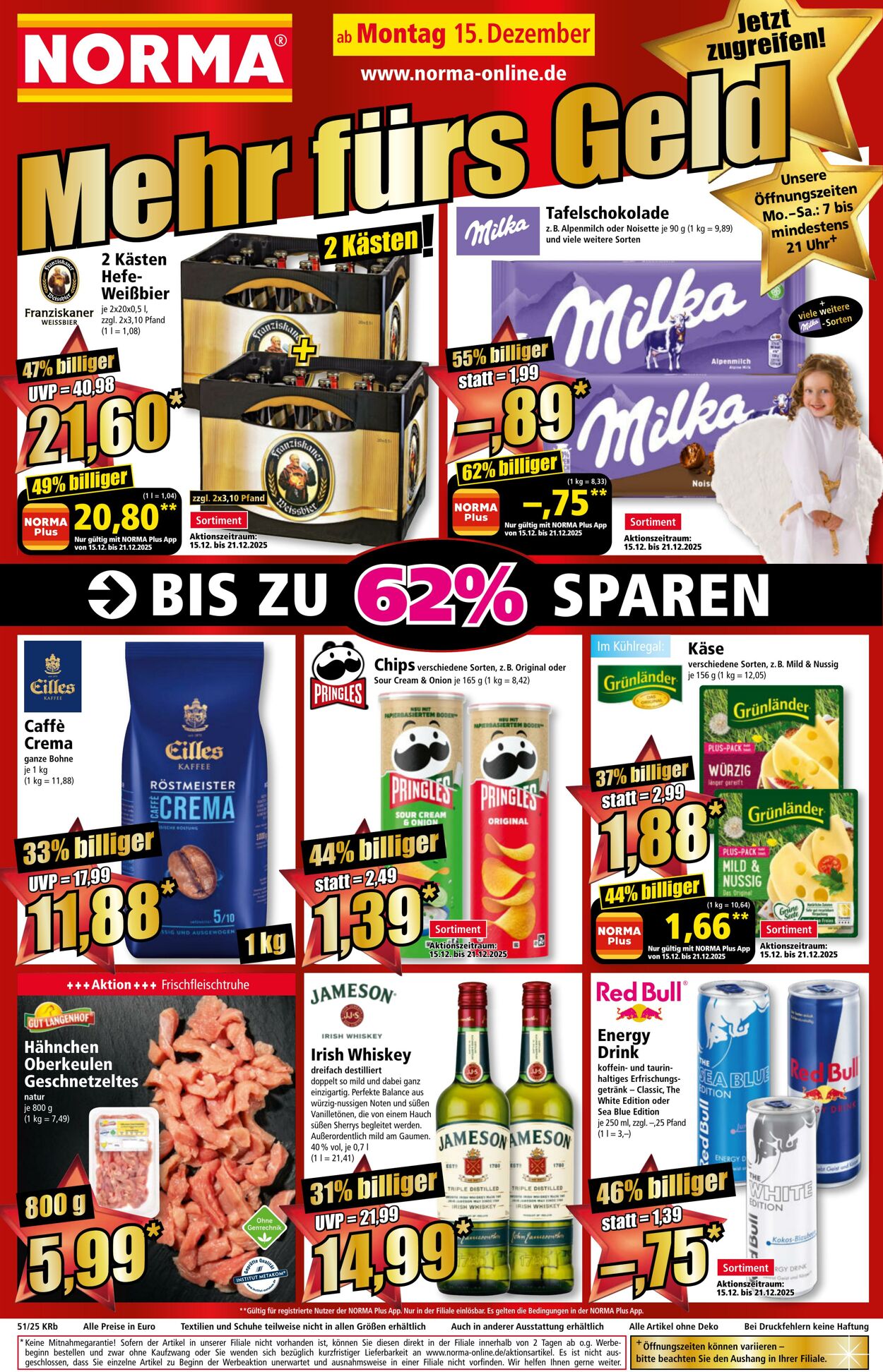 Prospekt Norma - NORMA - Ihr Lebensmittel-Discounter | Angebote 8 Dez, 2025 - 13 Dez, 2025