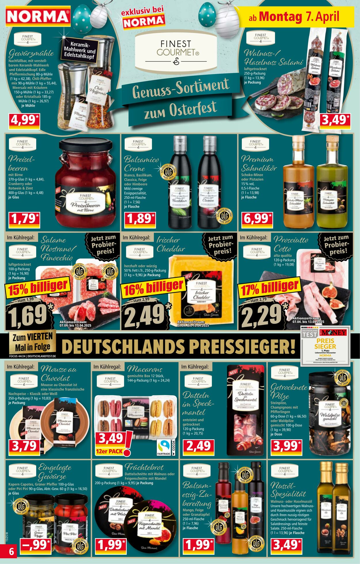 Prospekt Norma 24.03.2025 - 29.03.2025