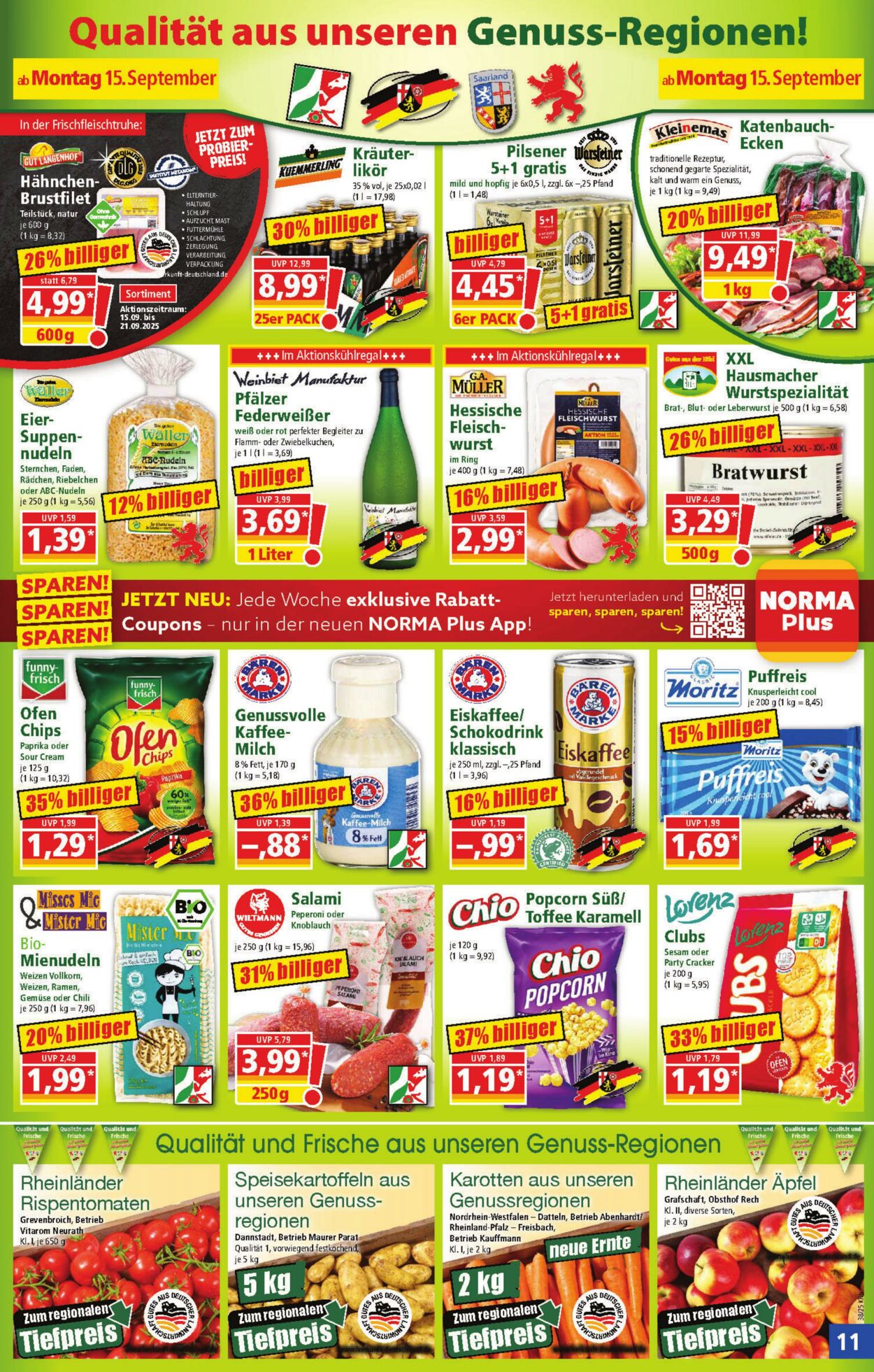 Prospekt Norma 08.09.2025 - 13.09.2025