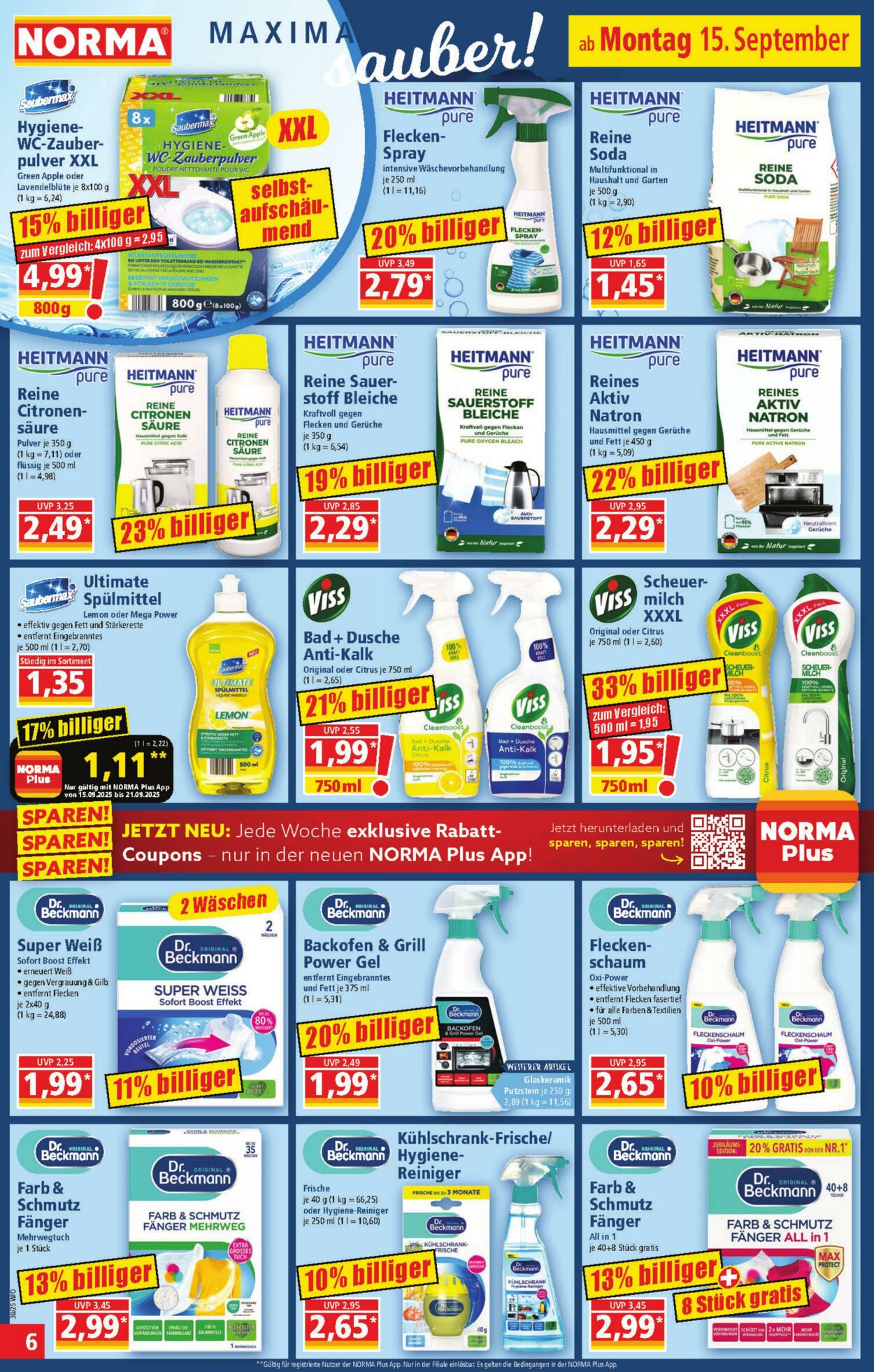 Prospekt Norma 08.09.2025 - 13.09.2025