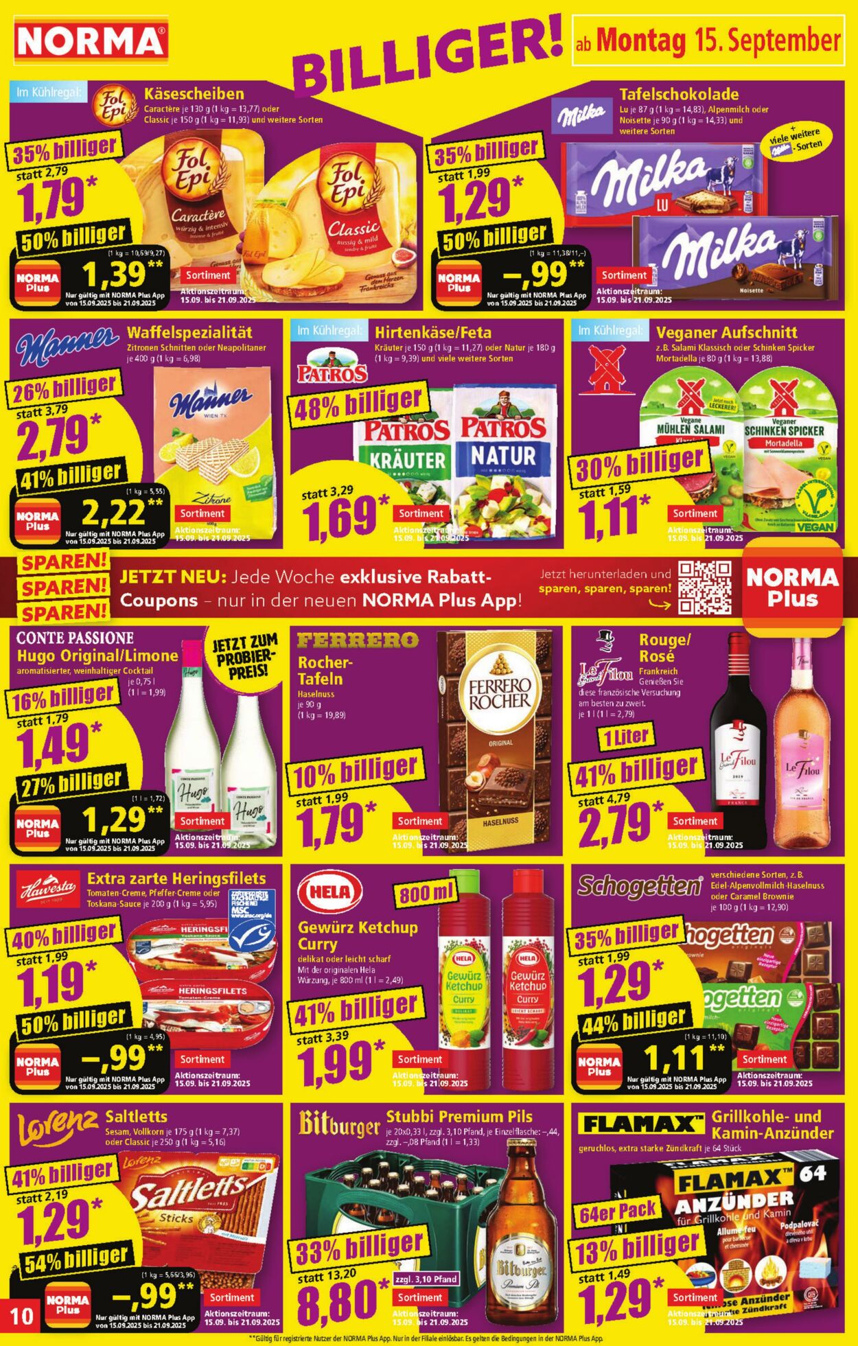 Prospekt Norma 08.09.2025 - 13.09.2025