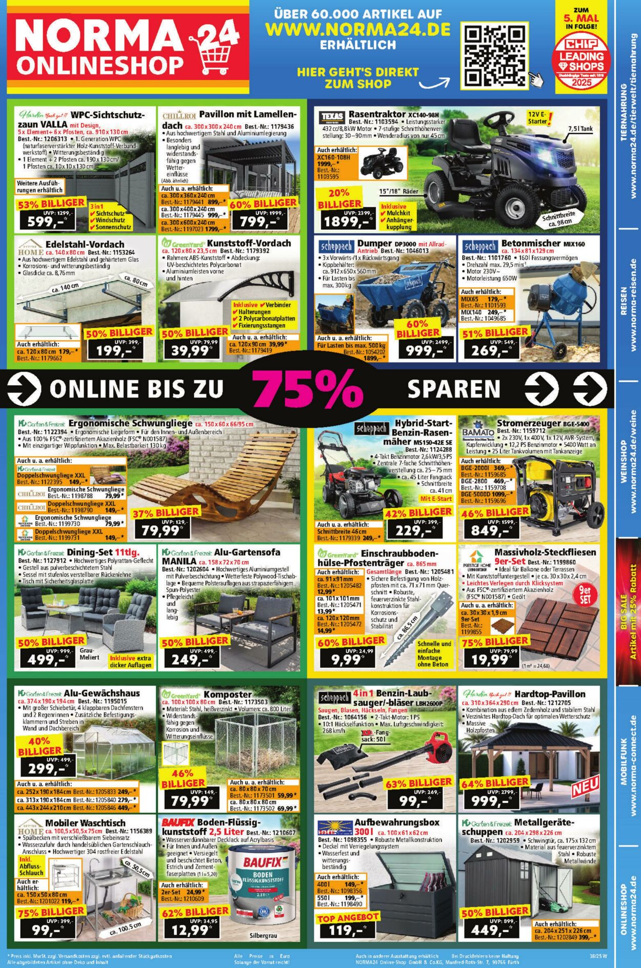 Prospekt Norma 08.09.2025 - 13.09.2025