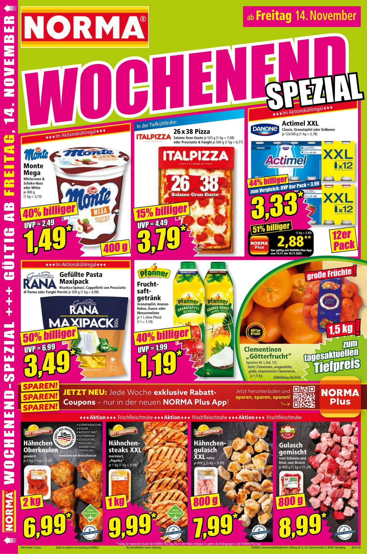 Prospekt Norma 27.10.2025 - 01.11.2025