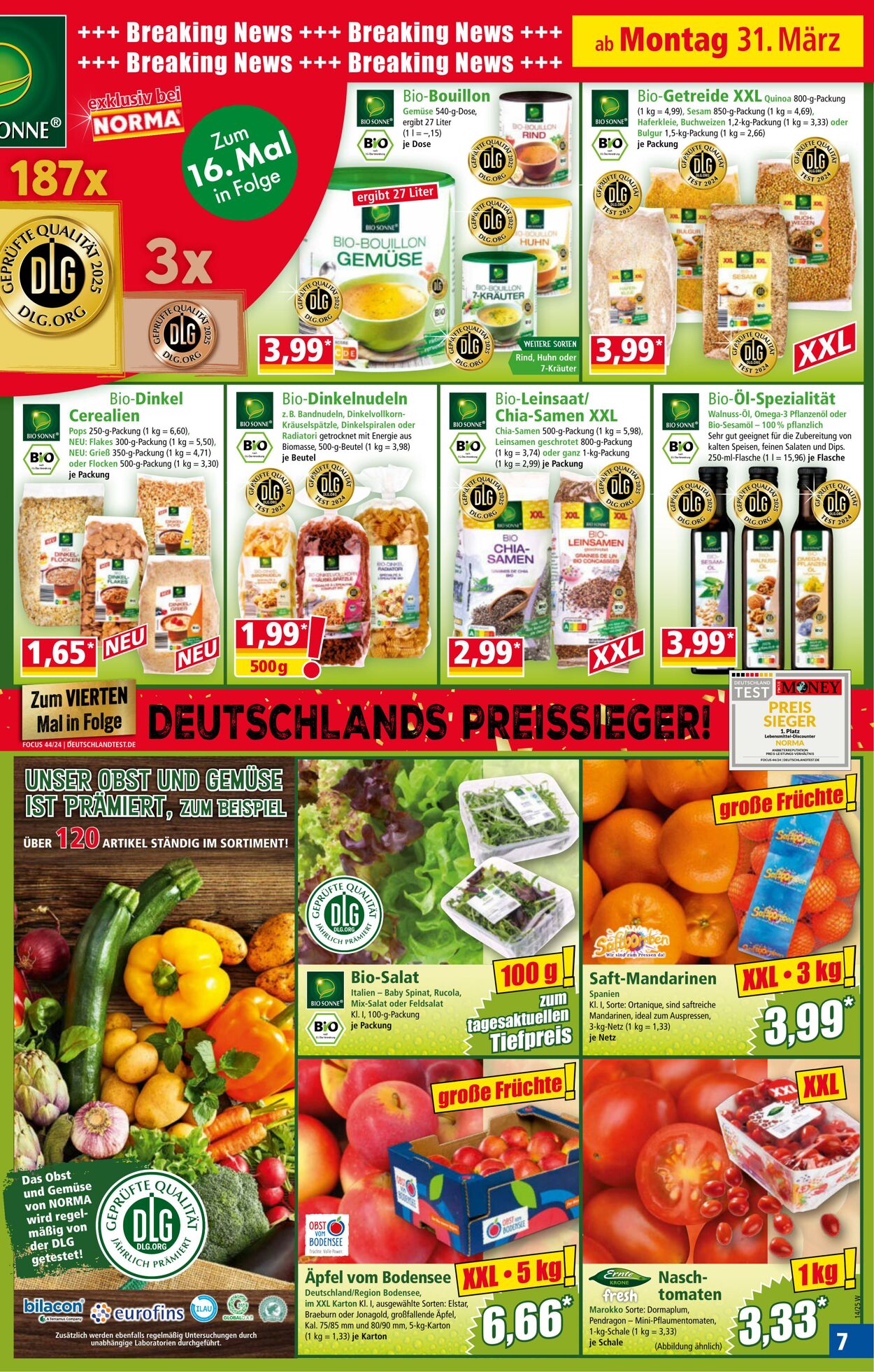 Prospekt Norma 17.03.2025 - 22.03.2025